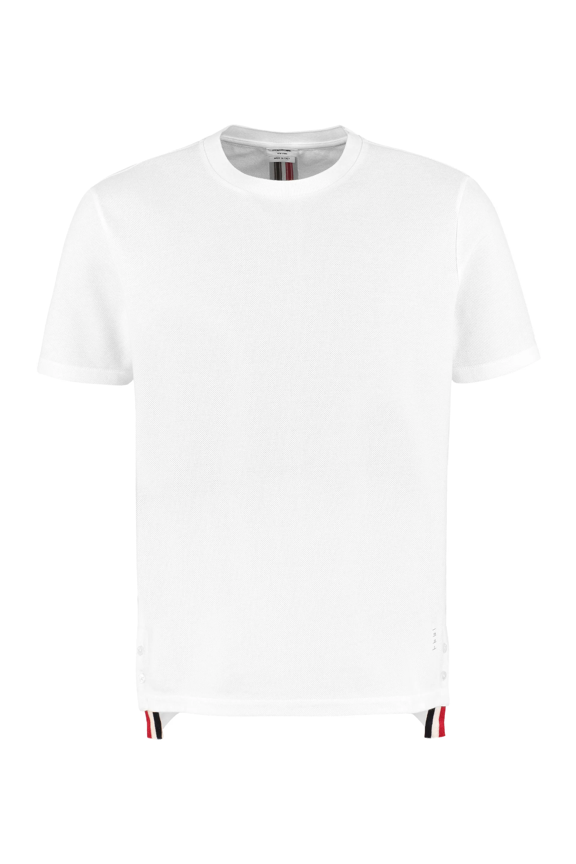 Thom Browne RWB Stripe Piqué Mini T-Shirt for Men - Image 6