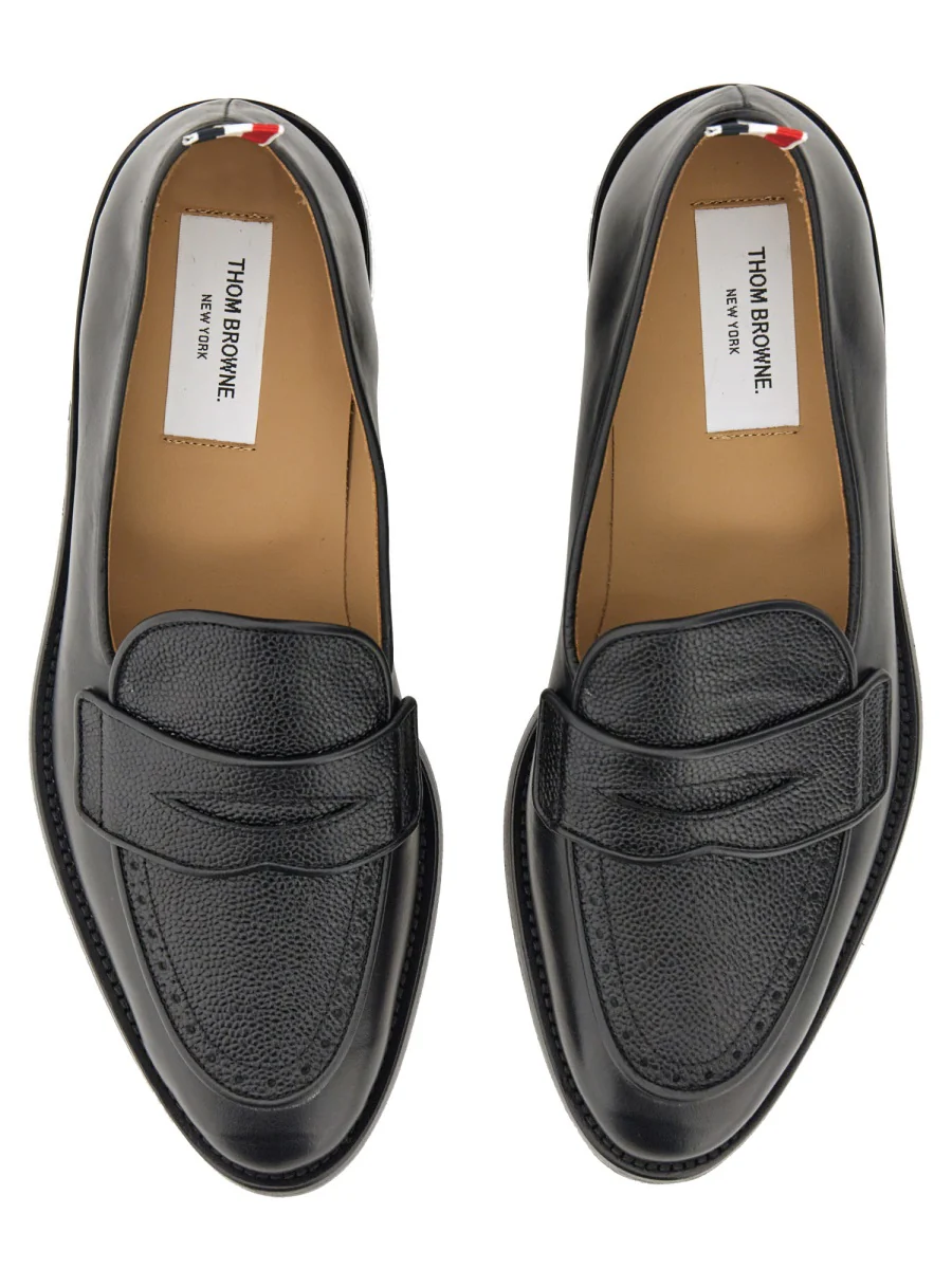 THOM BROWNE Soft Penny Loafers - Men - Image 5