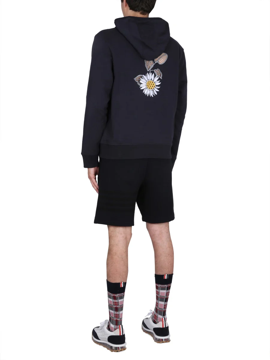 THOM BROWNE Sweatshirt with Embroidery - Image 2