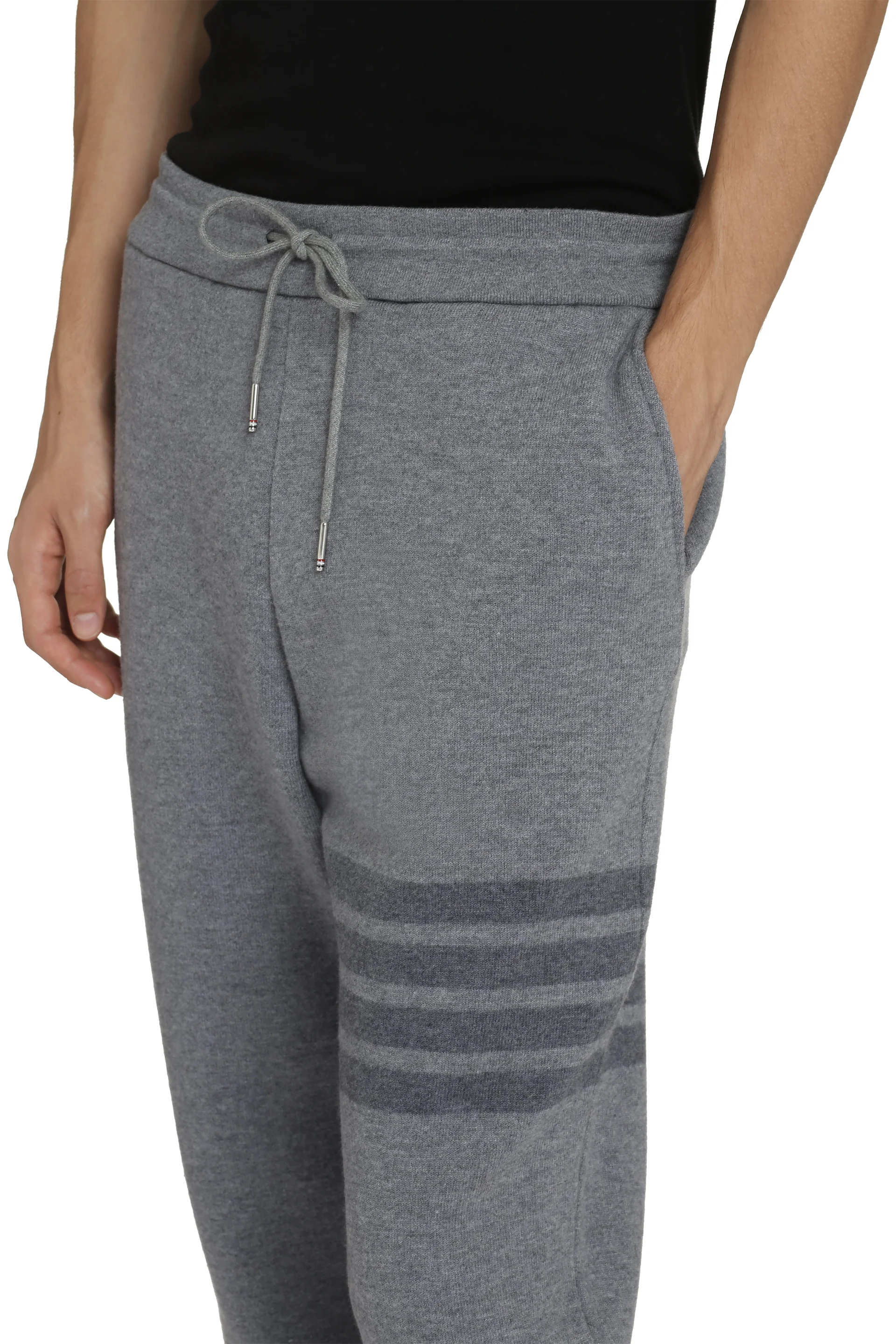 THOM BROWNE Virgin Wool Track Pants - Image 7