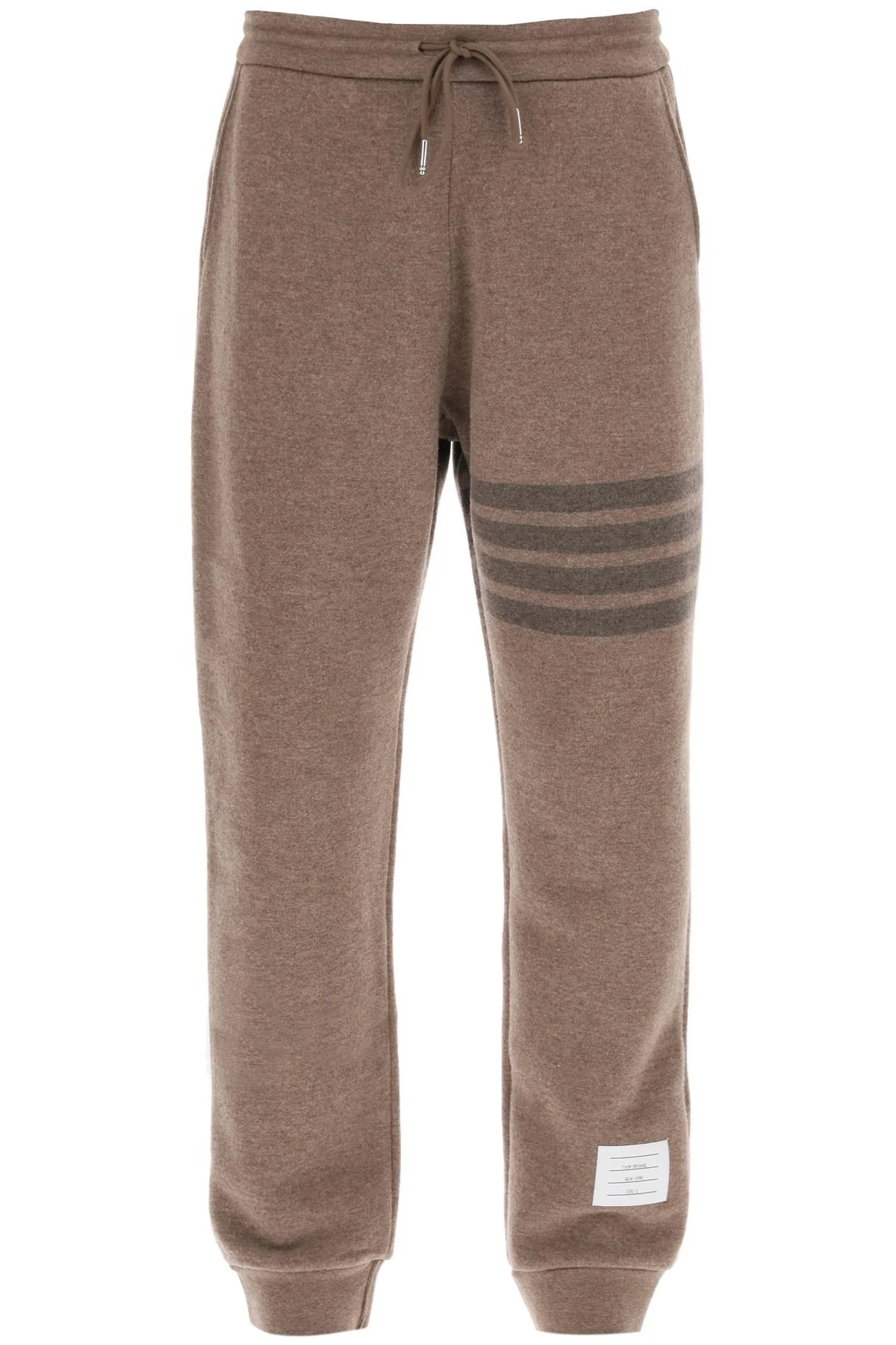 THOM BROWNE Virgin Wool Track Pants