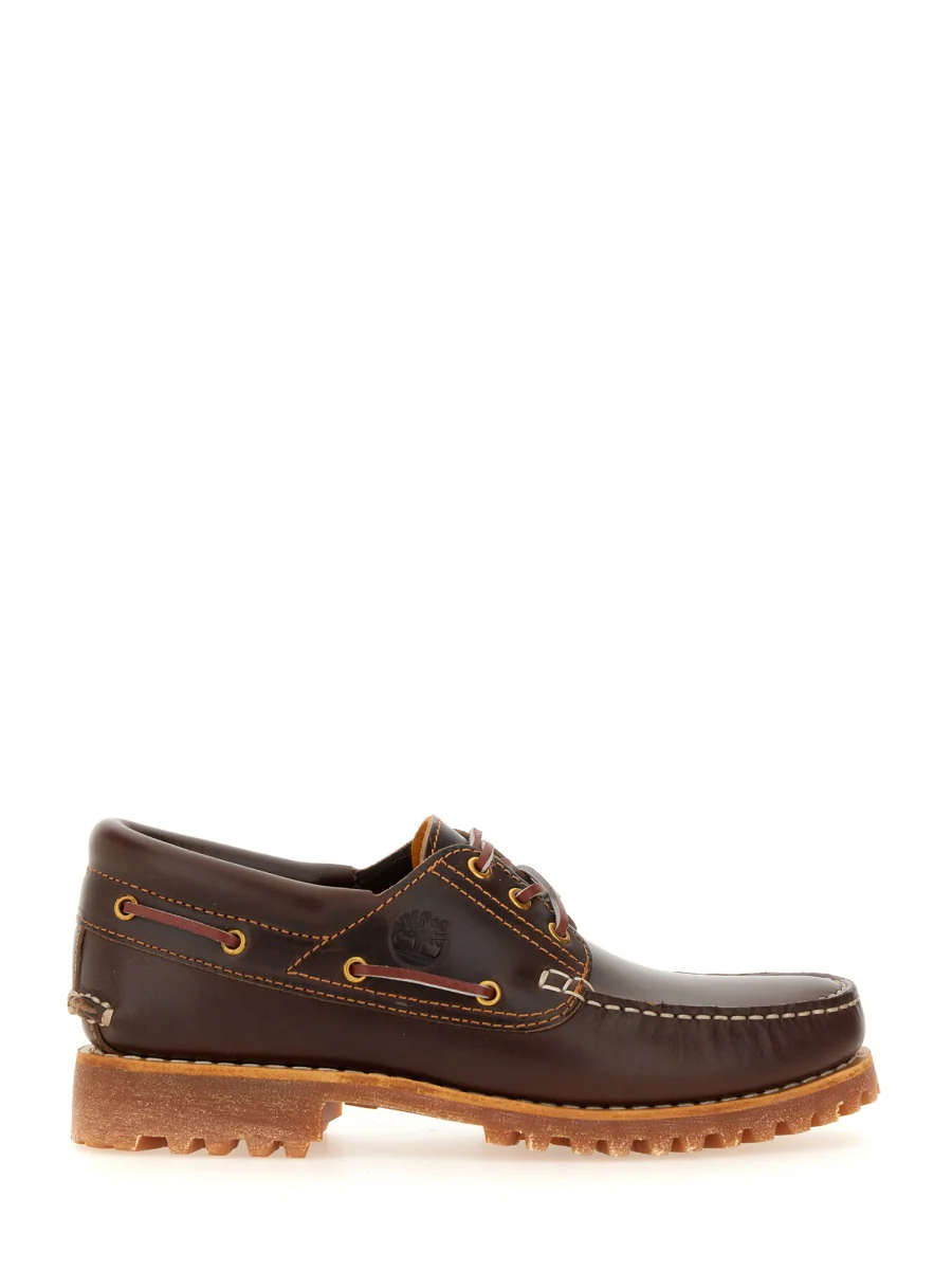 Timberland Authentic 3-Eye Lug Handsewn Boat Shoe for Men