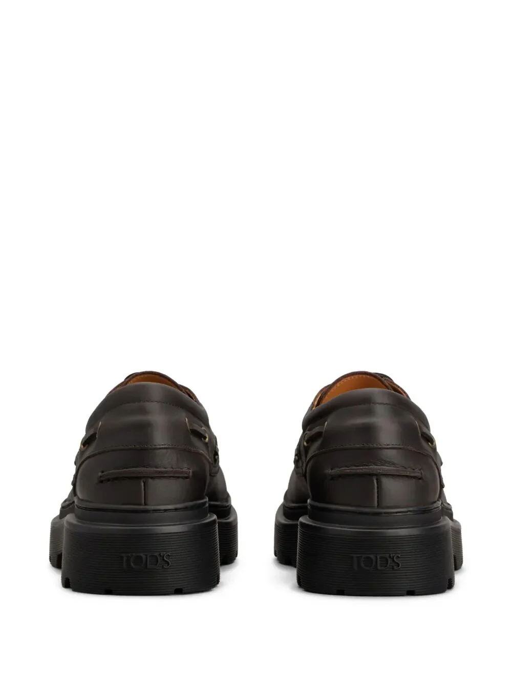 Tod`s Boat Shoes in Leather - Image 5
