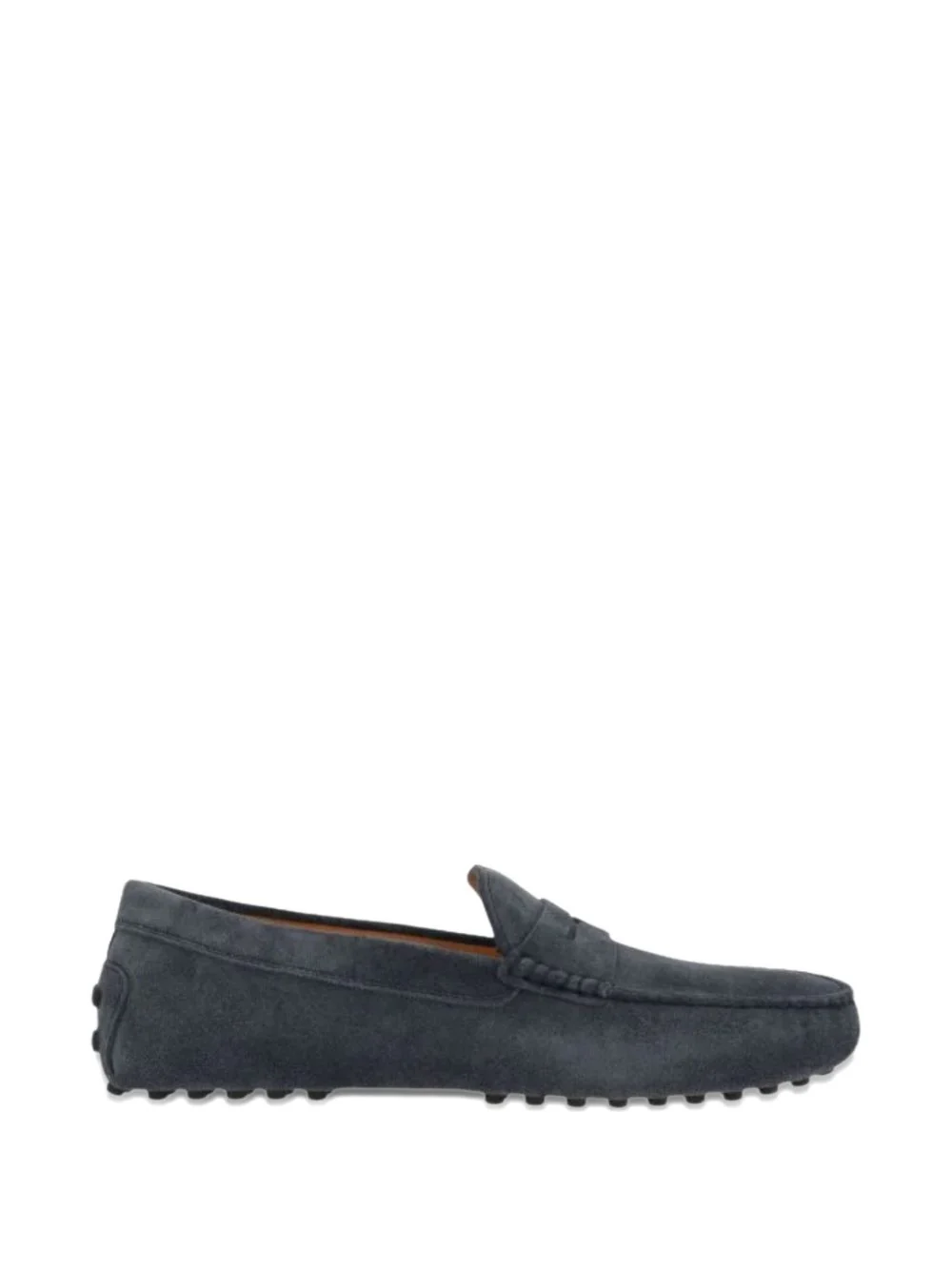 Tod`s Tod's Men's Bisquit Leather Moccasin with Rubber Sole Loafer - Image 6