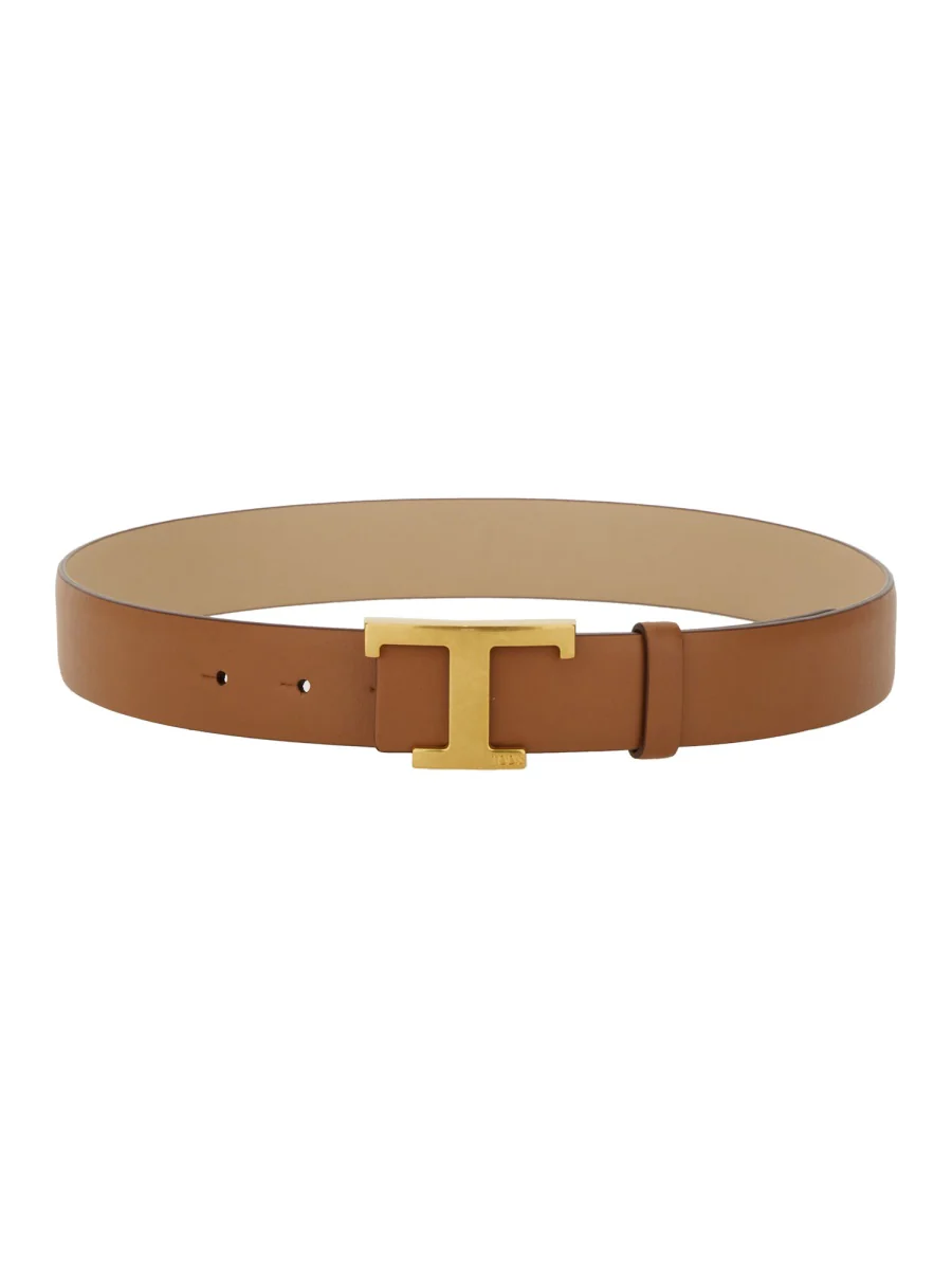 Tod`s TOD'S Reversible T Timeless En Piel