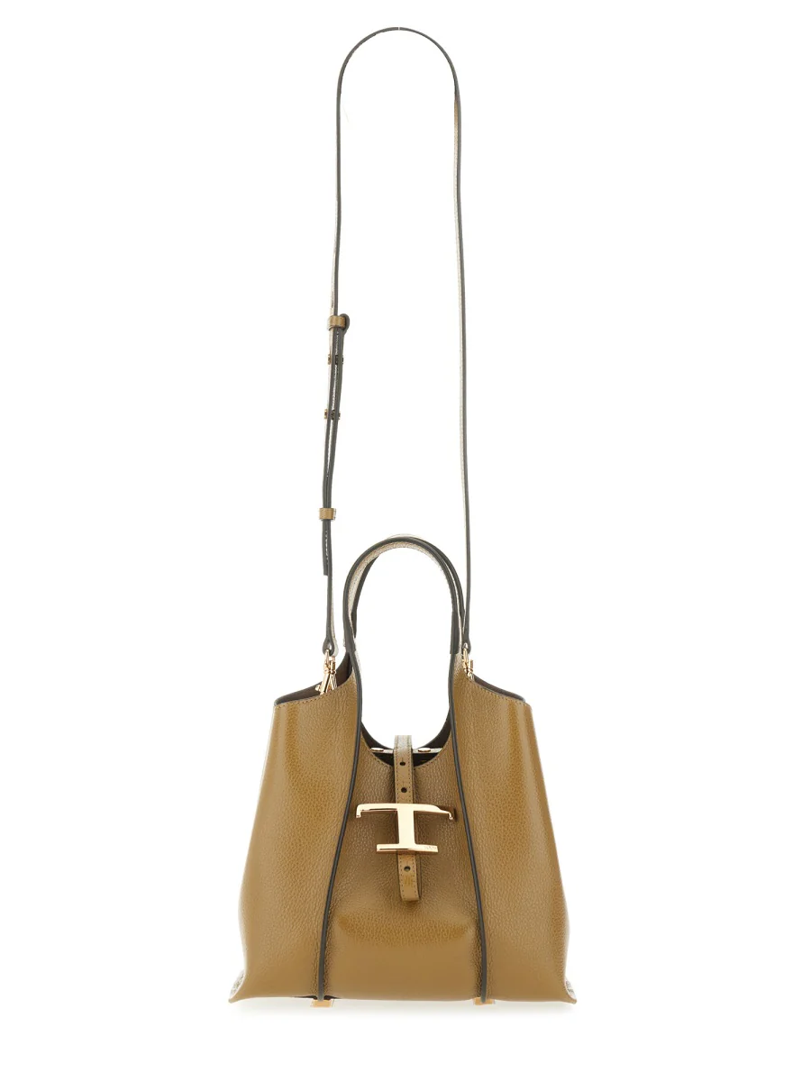 Tod`s TOD'S T Timeless Shopping Bag in Leather Mini - Image 4