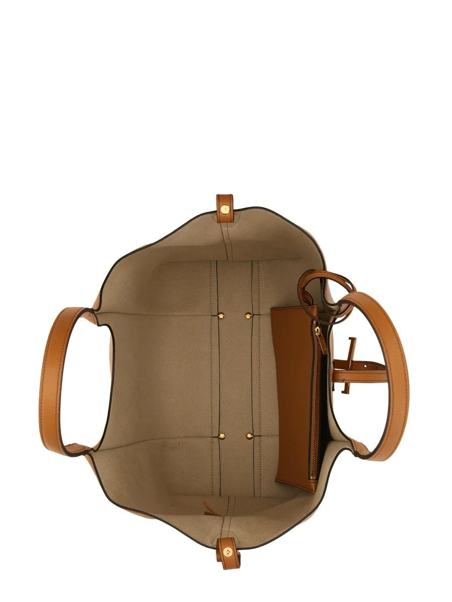 Tod`s TOD'S T Timeless Shopping Bag in Leather Small - Image 5