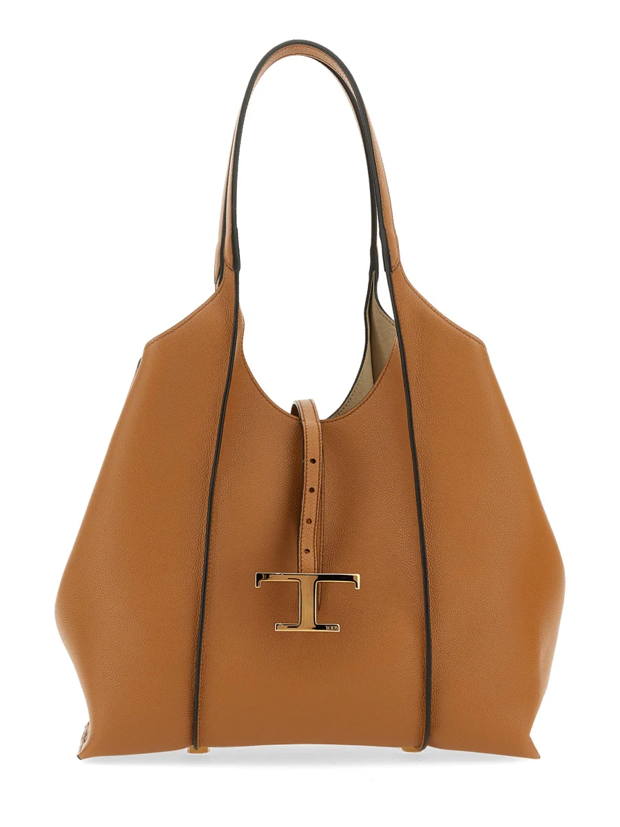 Tod`s TOD'S T Timeless Shopping Bag in Leather Small - Image 6