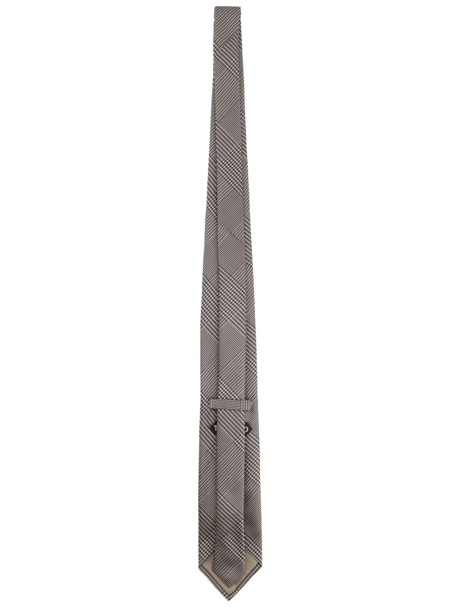 TOM FORD Check-pattern Tie - Image 2