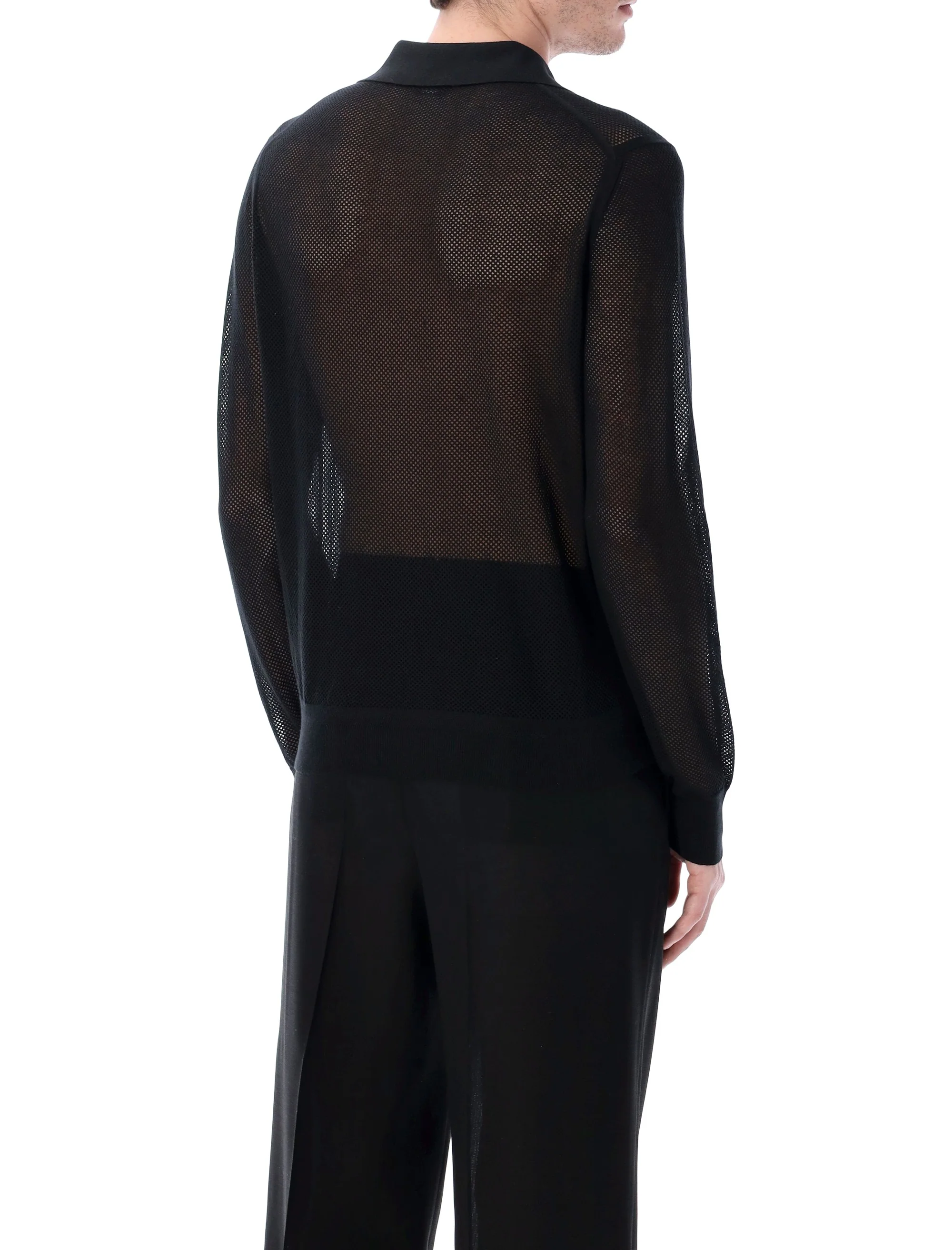 Tom Ford Cotton and Silk Mesh Sweater - Image 2
