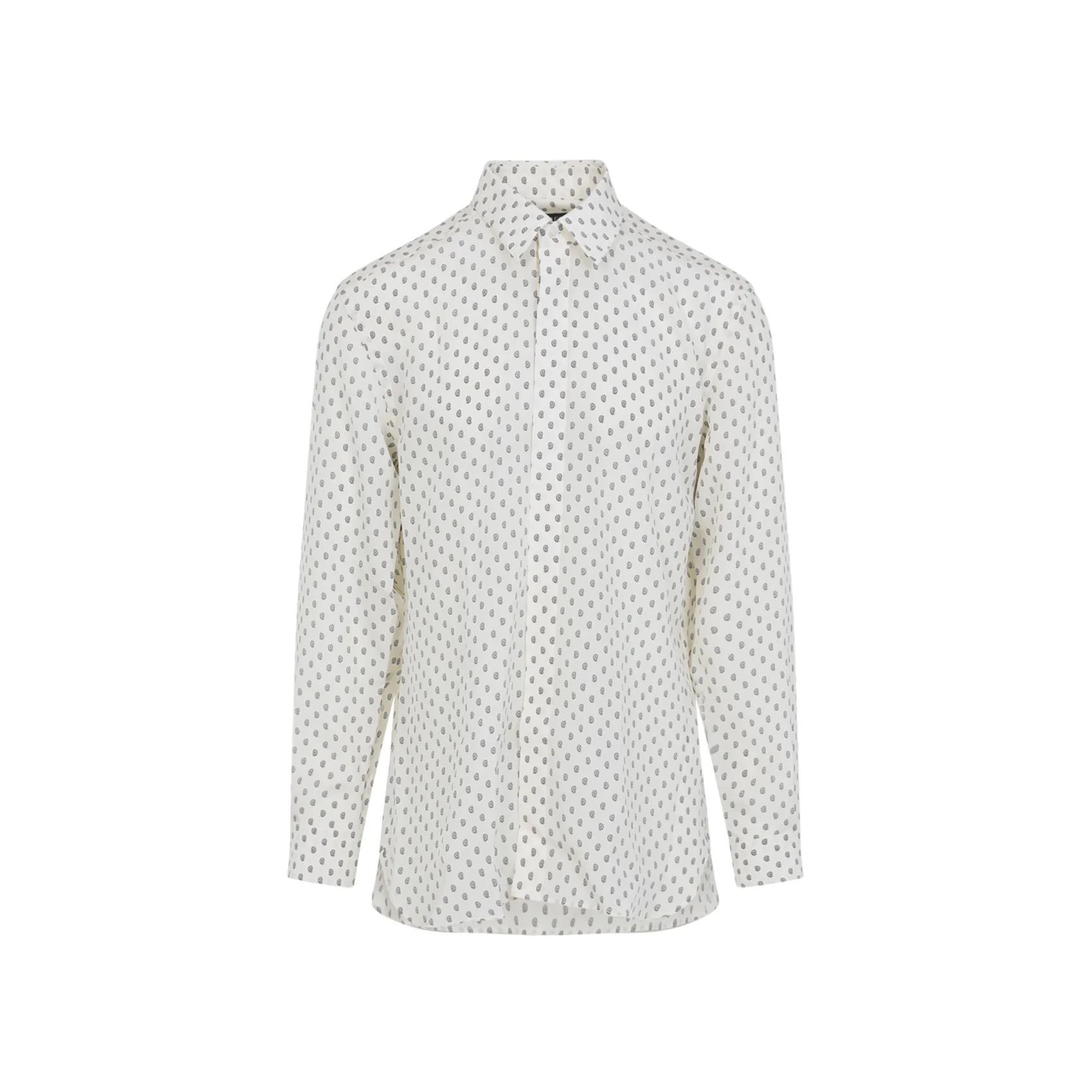 Tom Ford Crepe de Chine Paisley Print Fluid Fit Shirt - Image 2