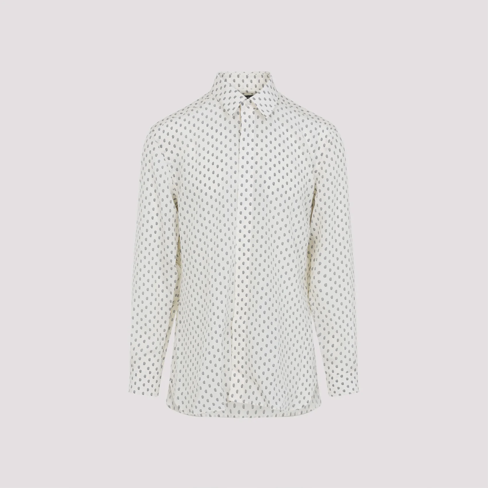Tom Ford Crepe de Chine Paisley Print Fluid Fit Shirt - Image 3