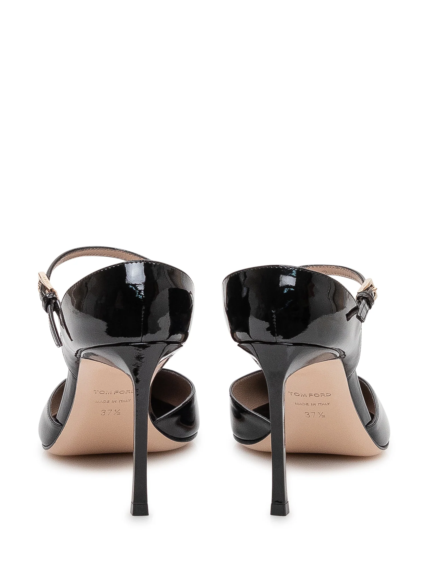 Tom Ford Elegant Décolleté Heels with Ankle Strap - Image 3