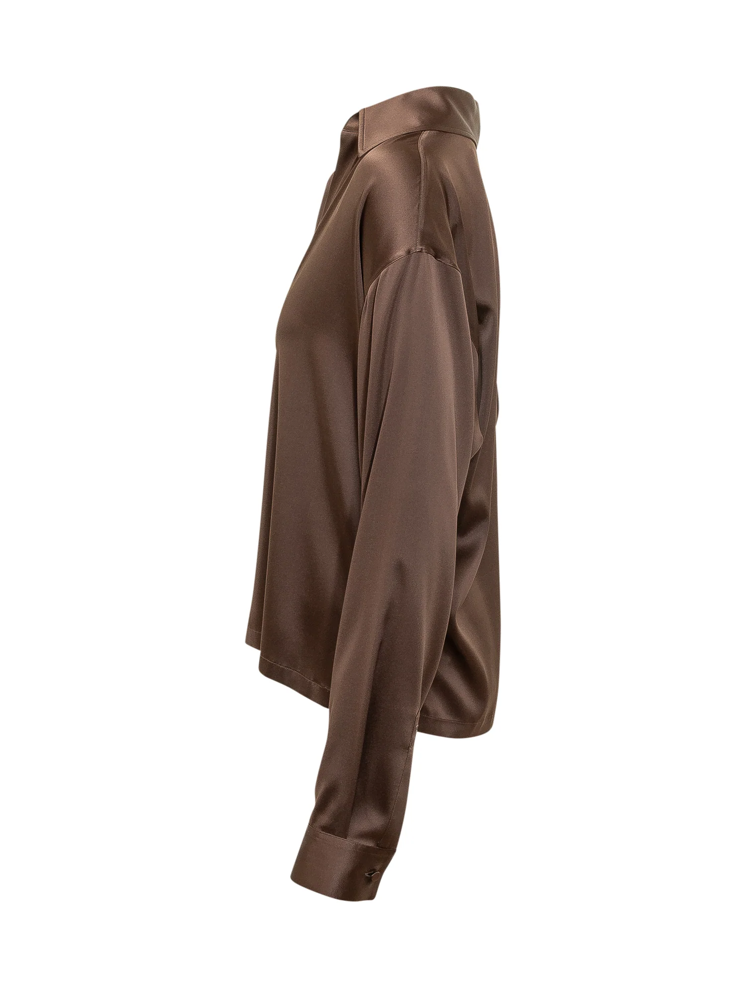 Tom Ford Elegant V-Neck Blouse with Collar - Image 3