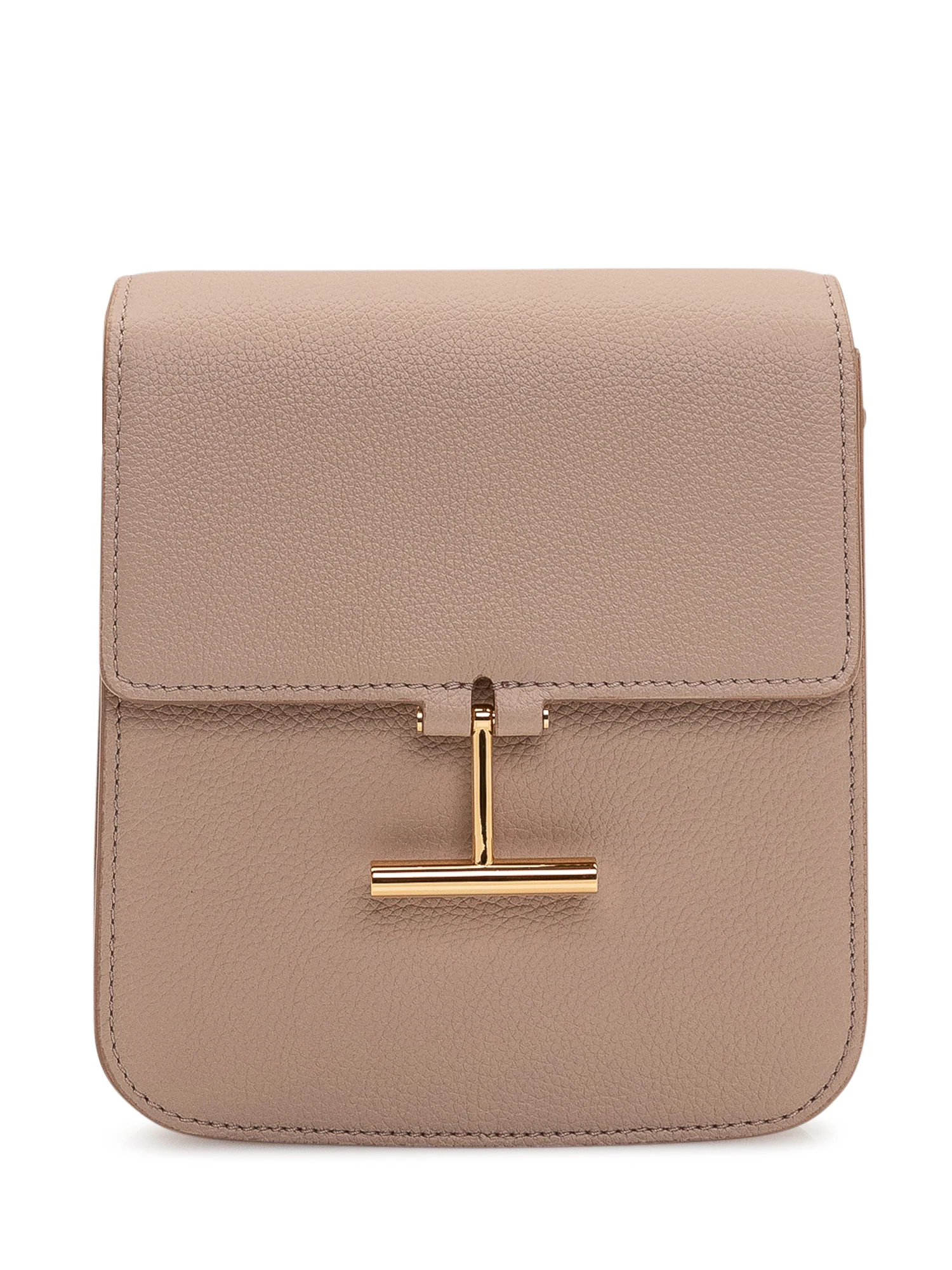 Tom Ford Grain Handbag On Strap - Mini Style
