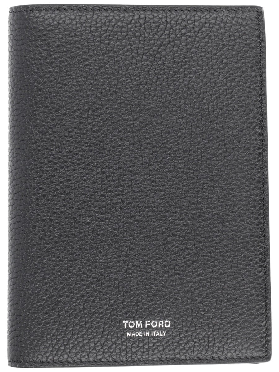 TOM FORD Hammered Leather Passport Holder - Image 4
