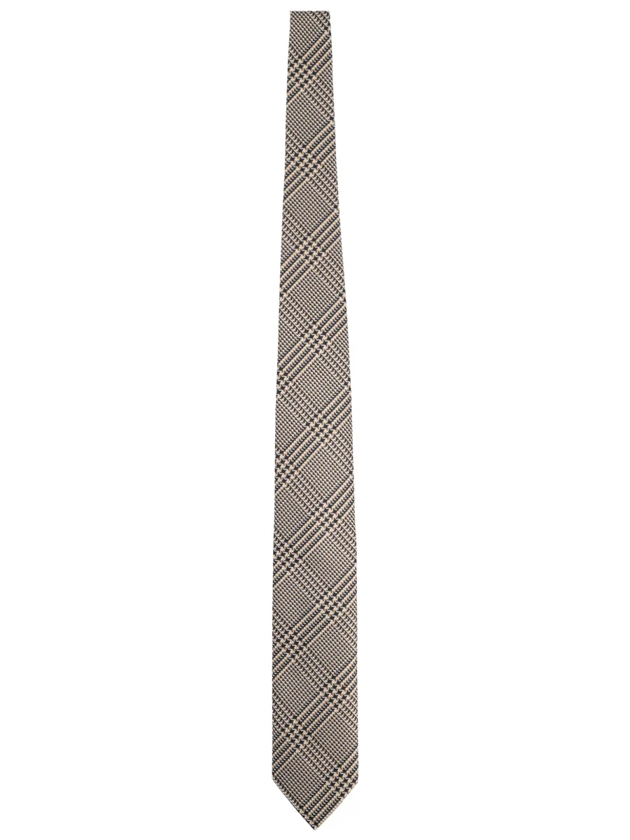 TOM FORD Printed Silk Tie