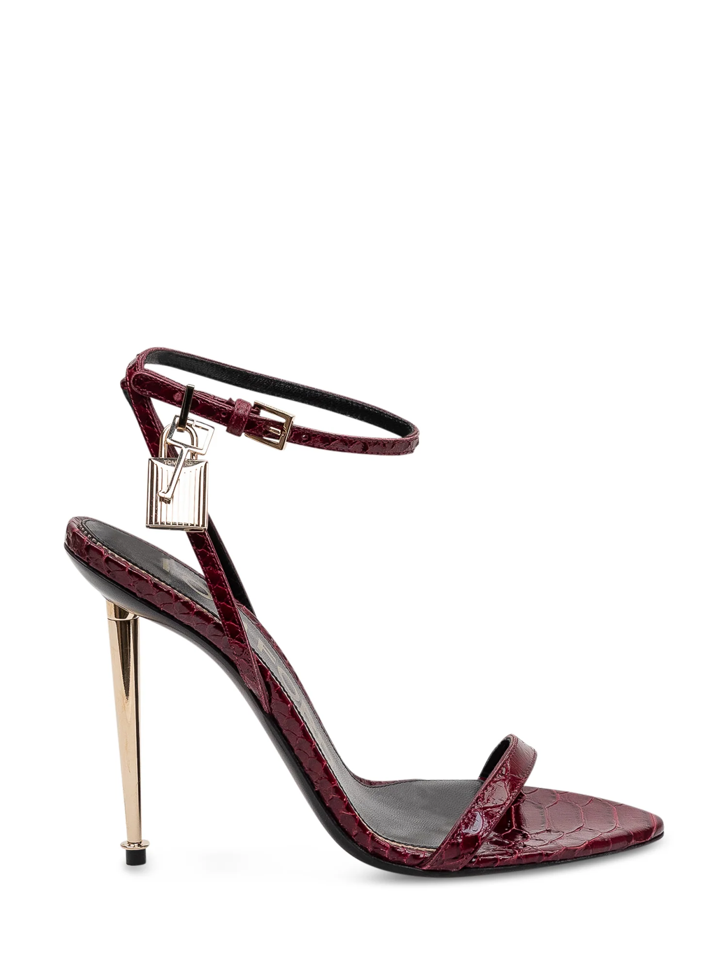 Tom Ford Semi-Gloss Heeled Sandals