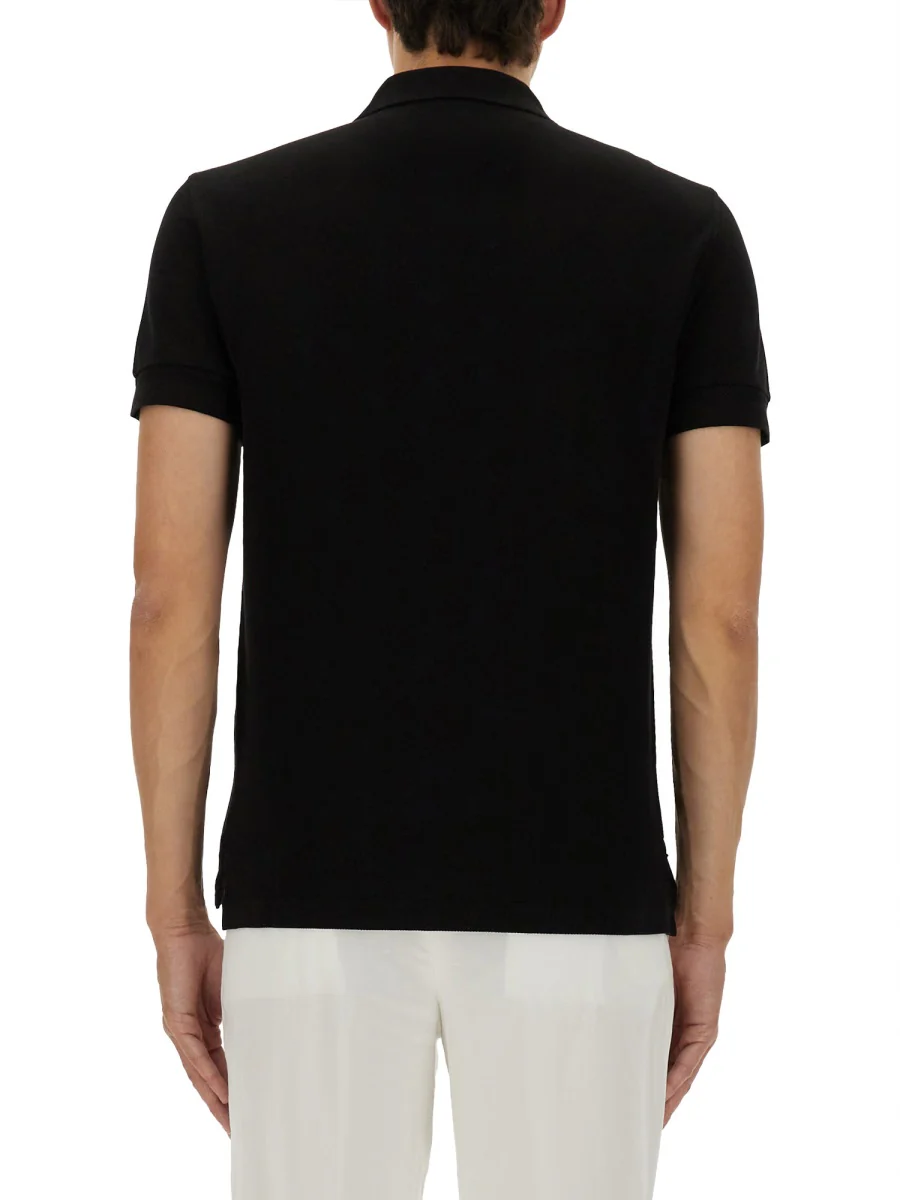 TOM FORD Slim-Fit Lyocell and Cotton-Blend Piqué Polo Shirt for Men - Image 7
