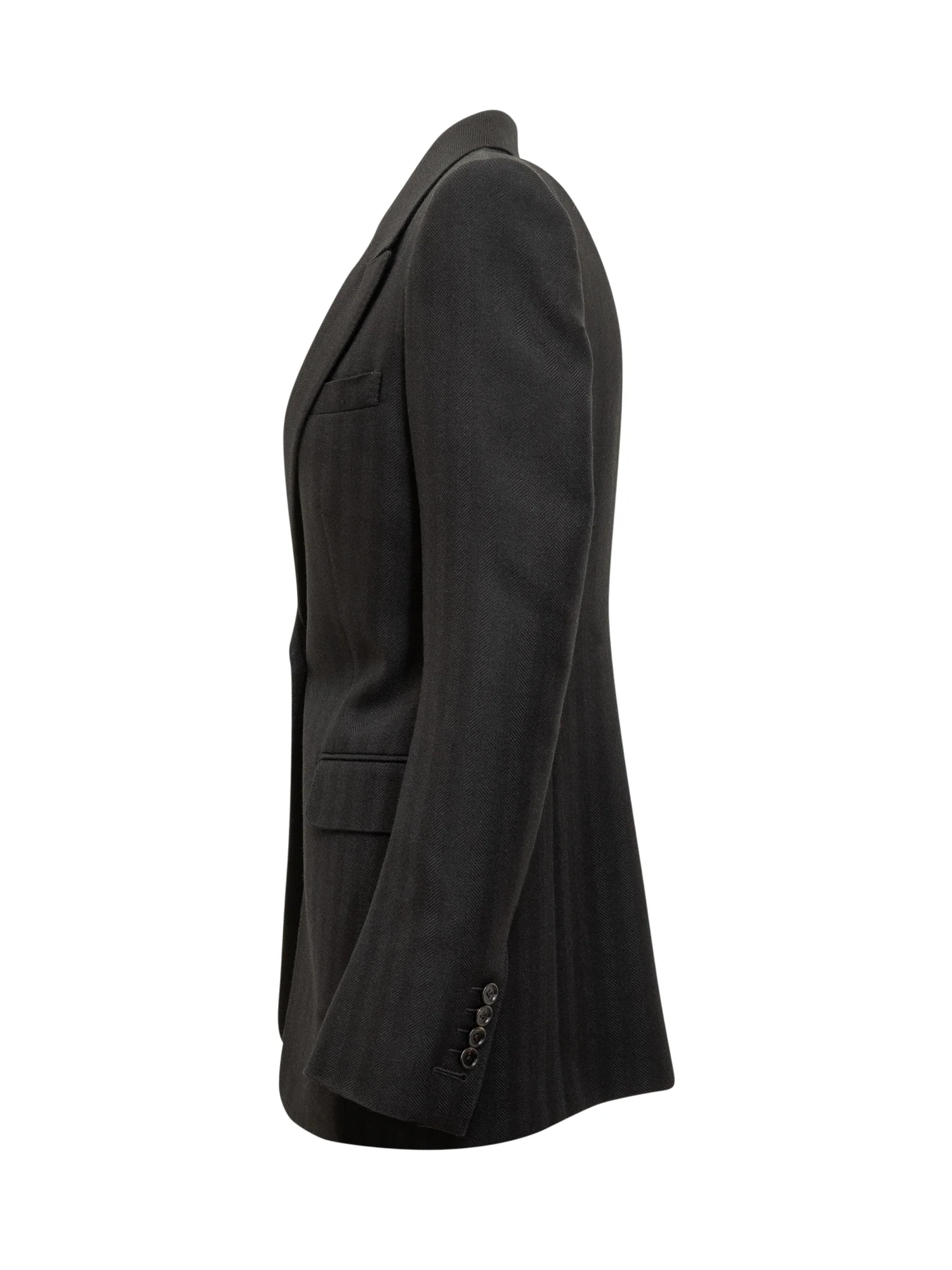 Tom Ford Sophisticated Wool Blazer with Unique Button Design - Image 3
