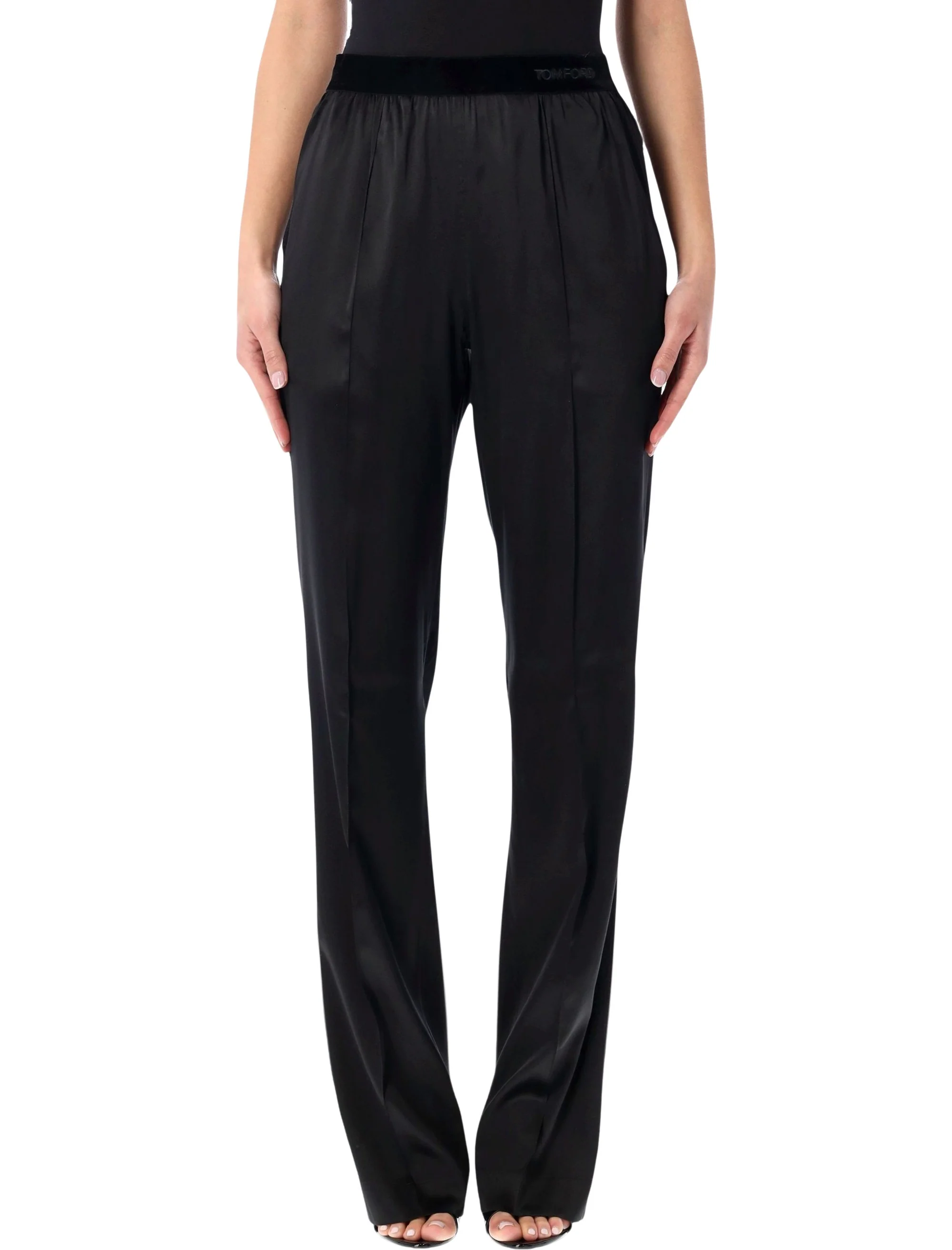 TOM FORD Stretch Silk Satin PJ Pants - Image 6