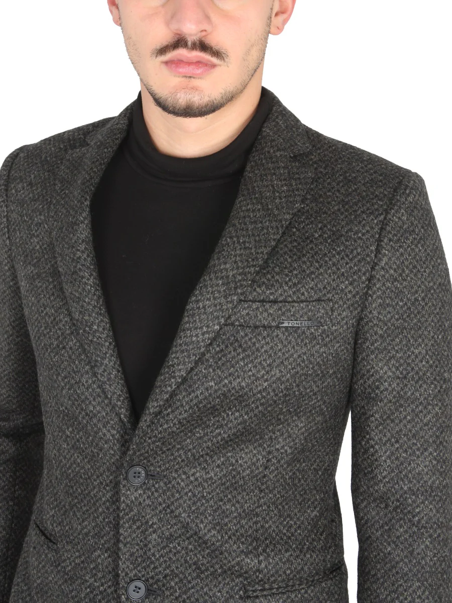 TONELLO Single-breasted Jacket - Image 4