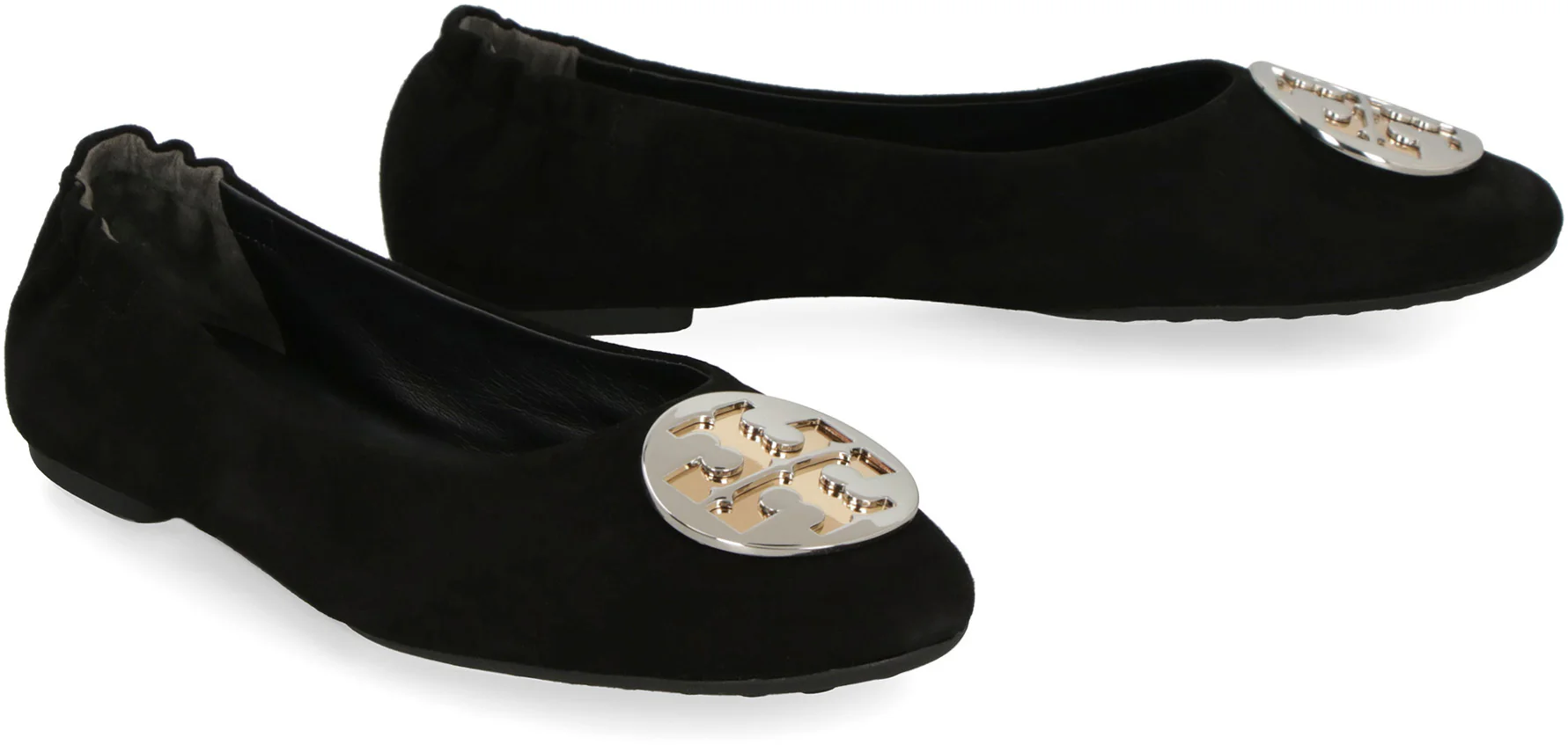 TORY BURCH Claire Suede Ballet Flats - Image 3