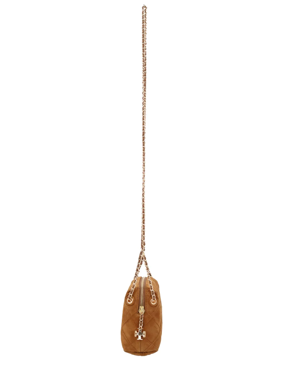 TORY BURCH Fleming Suede Soft Crossbody Bag - Image 3