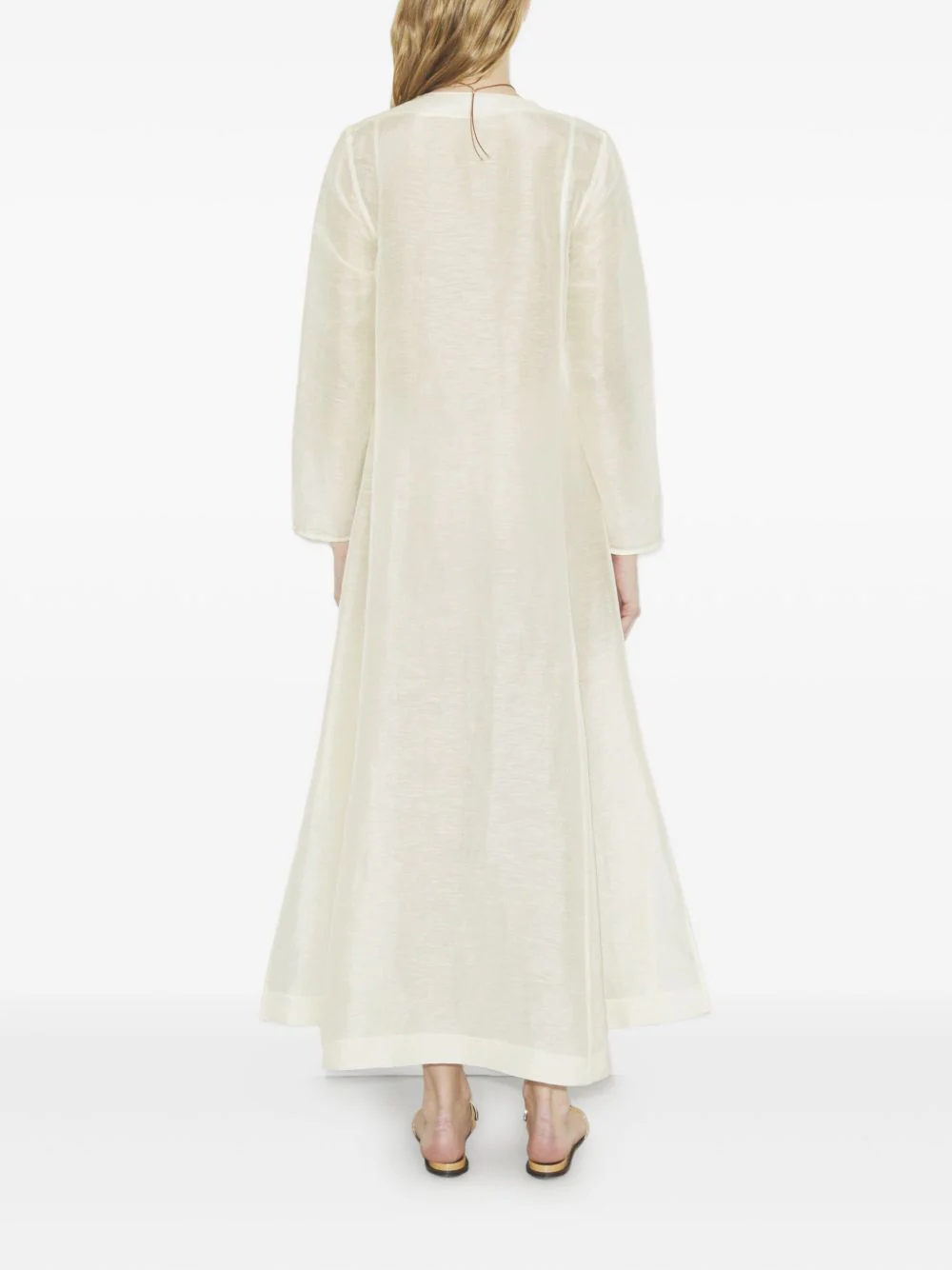 TORY BURCH Linen and Silk Long Kaftan - Image 2