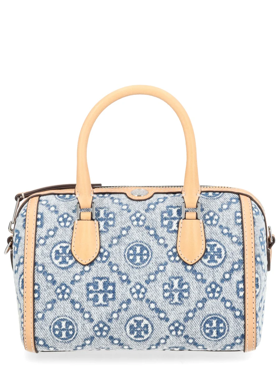 Tory Burch Mini T-Monogram Cotton Handbag