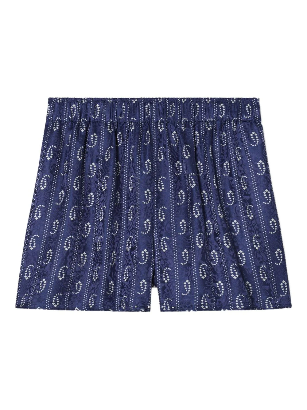 TORY BURCH Printed Silk Blend Shorts