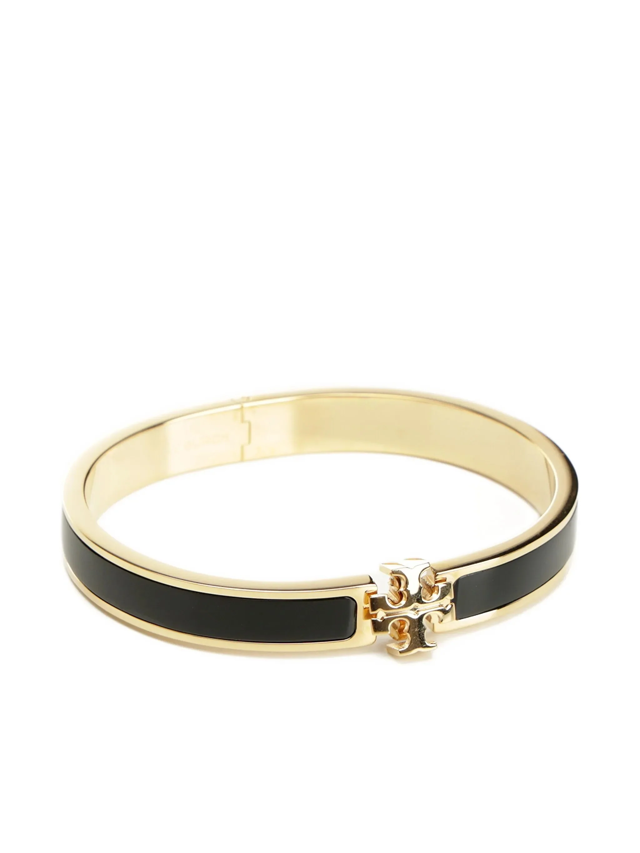 Tory Burch Sleek Steel Bracelet with Logo - Image 2