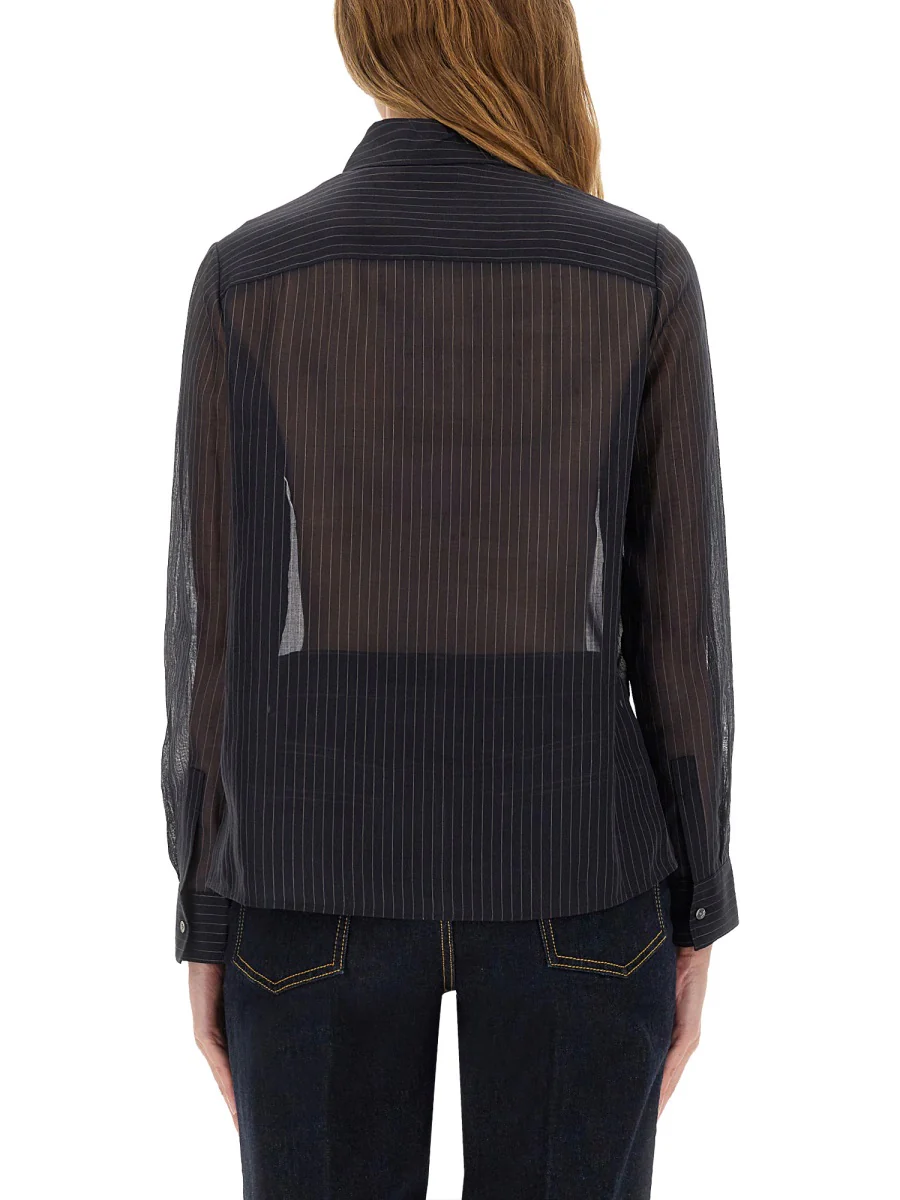 TORY BURCH Striped Cotton Shirt - Image 7