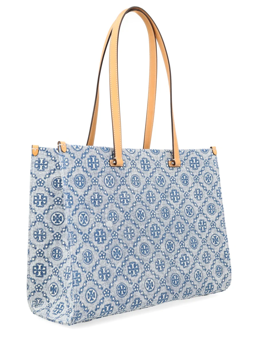 TORY BURCH T Monogram Shopper Bag - Image 3