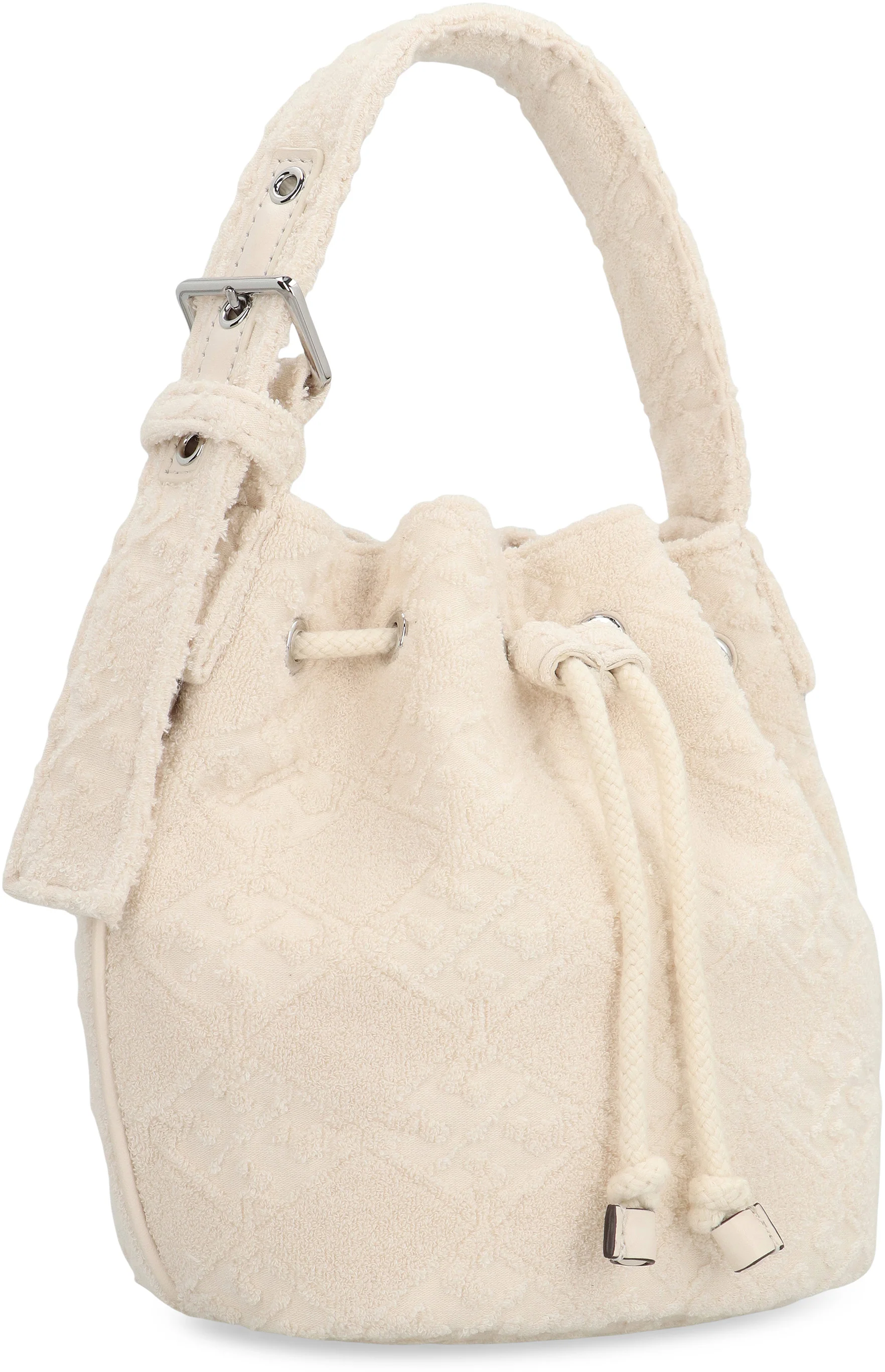 TORY BURCH T Monogram Terry Mini Bucket Bag - Image 5