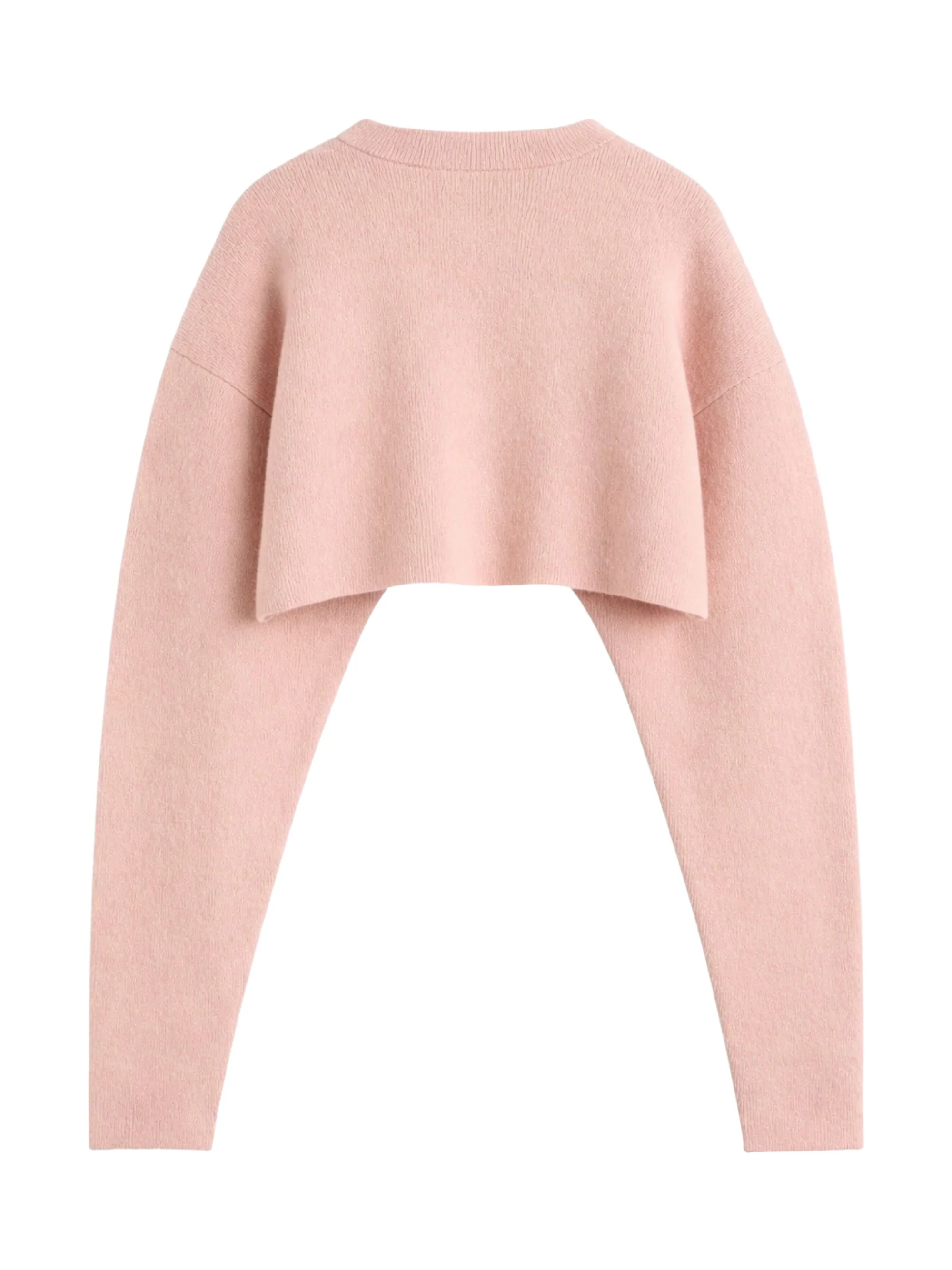 TOTEME Cropped Oversized Cardigan - Image 2
