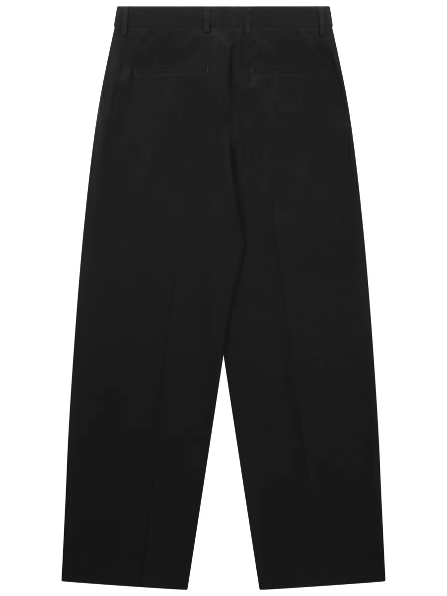 Toteme Elegant Straight Pants with Pleats - Image 2