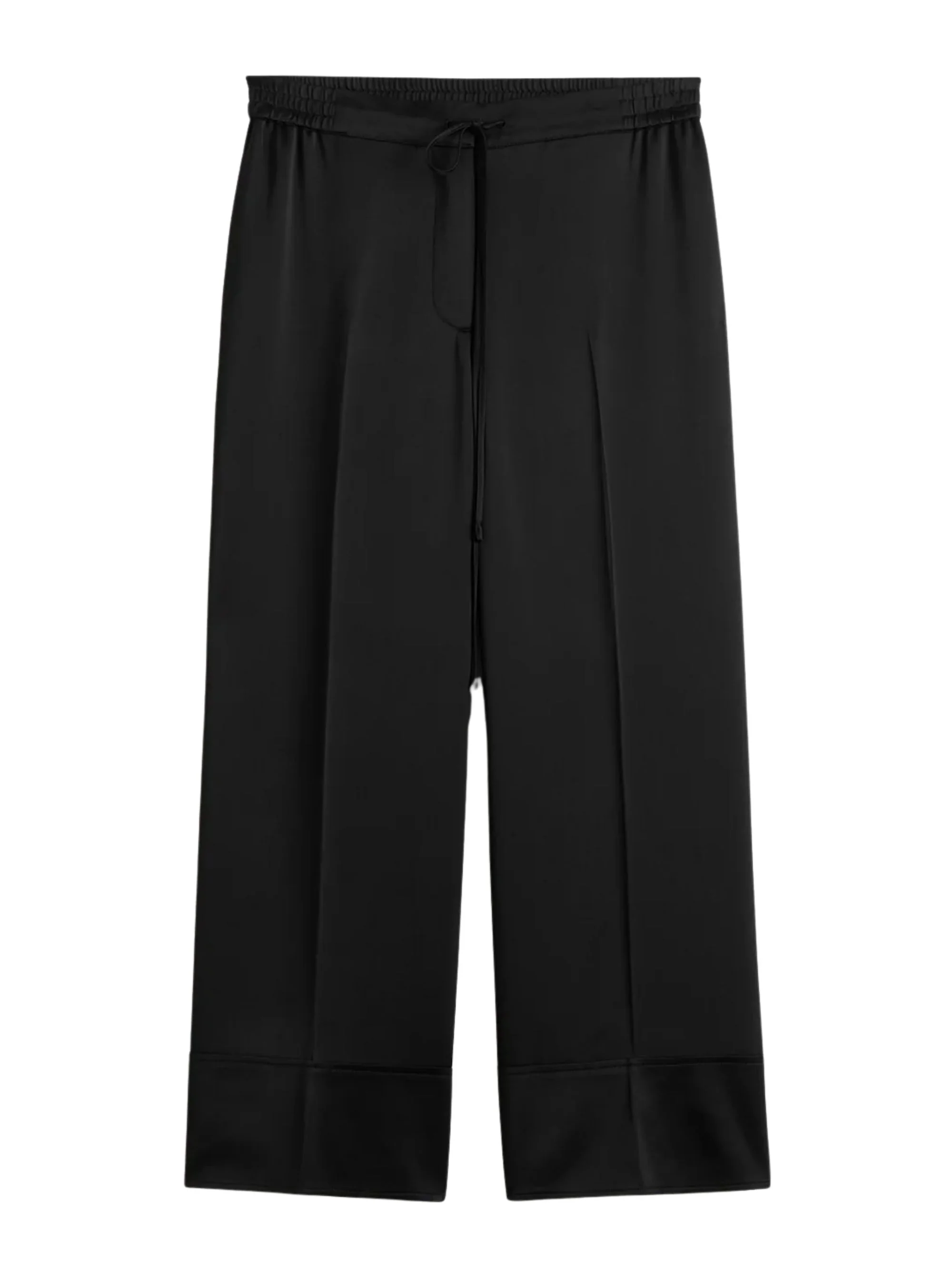 Toteme Satin Trousers with Drawstring Waist