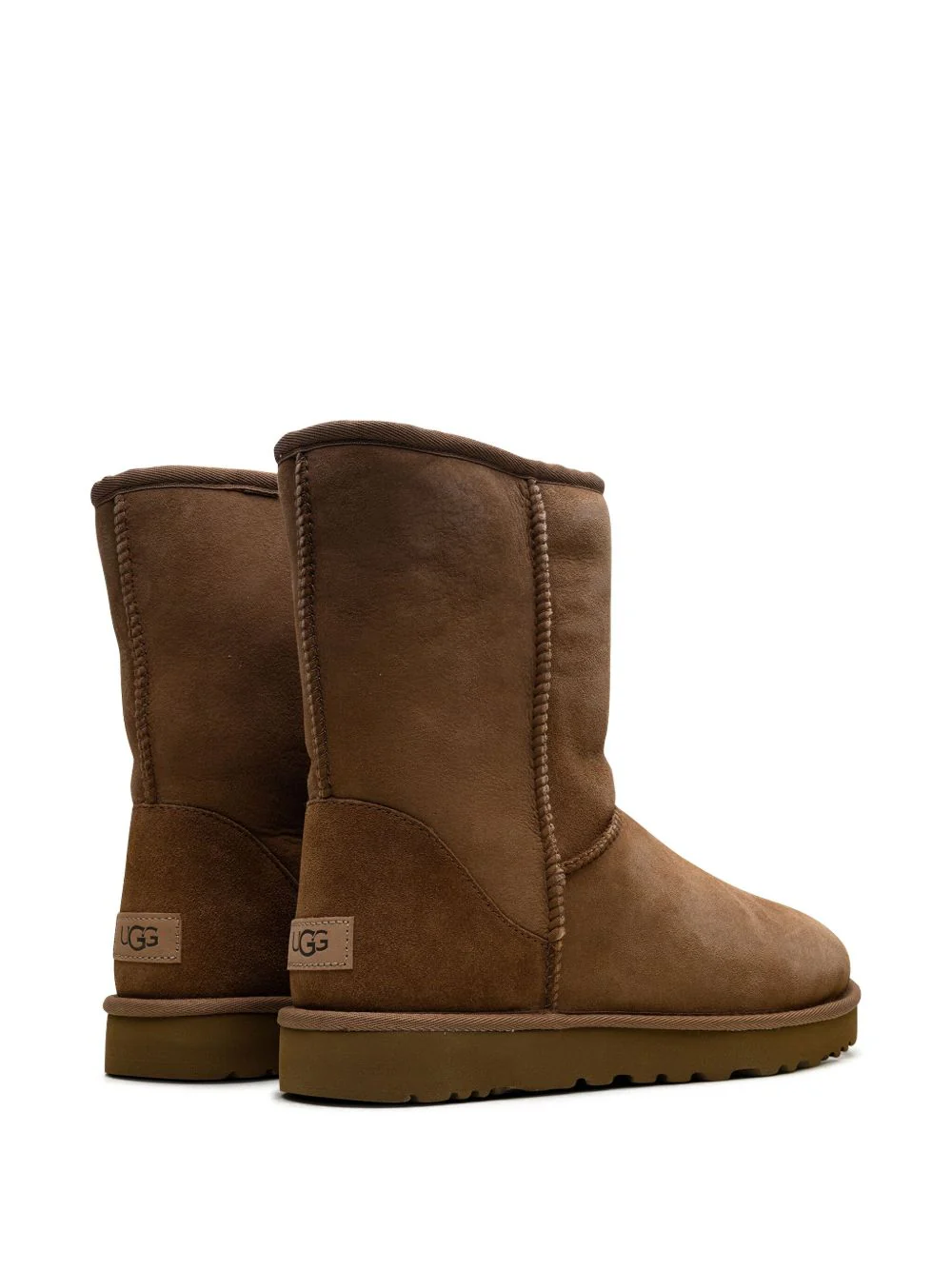 Ugg Sheepskin Overlock Stitch Boots with 20.32 cm Shaft Height - Image 3