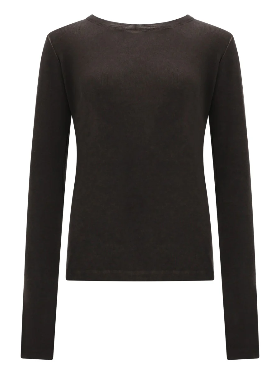 Uma Wang Elegant Knit Mini Top for Women - SS26 Collection