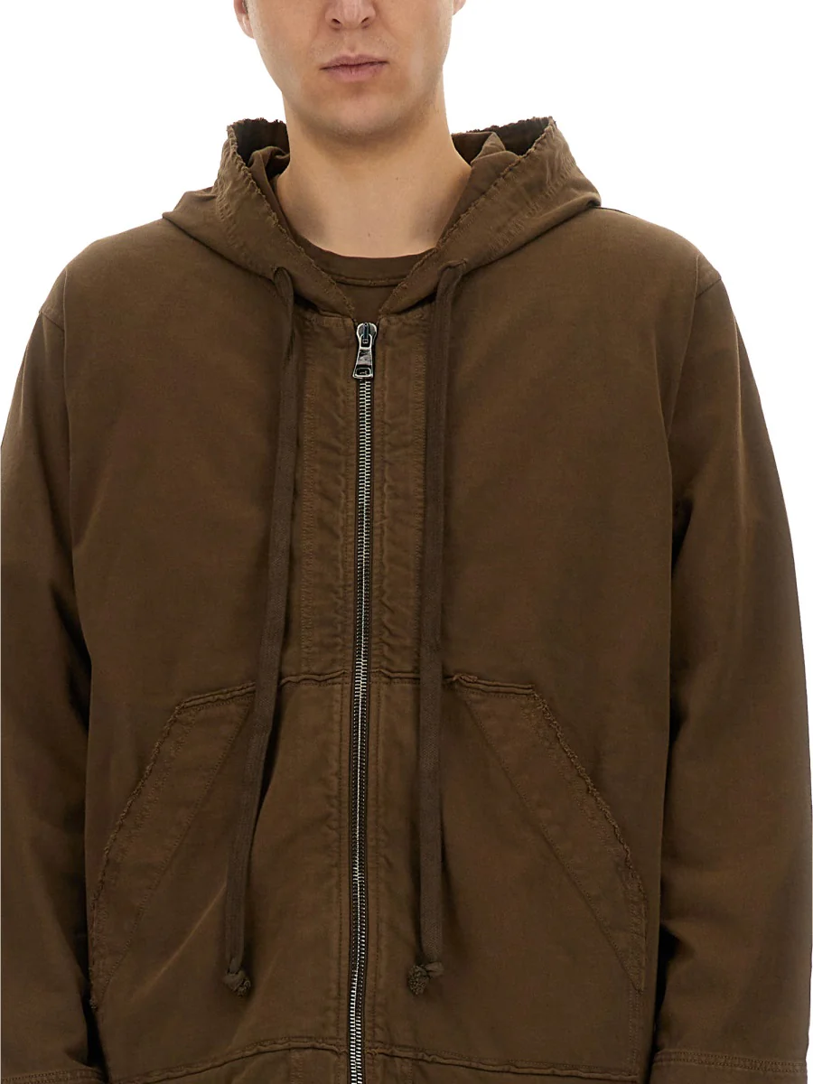 Uma Wang Men's Zipper Hoodie - Image 4