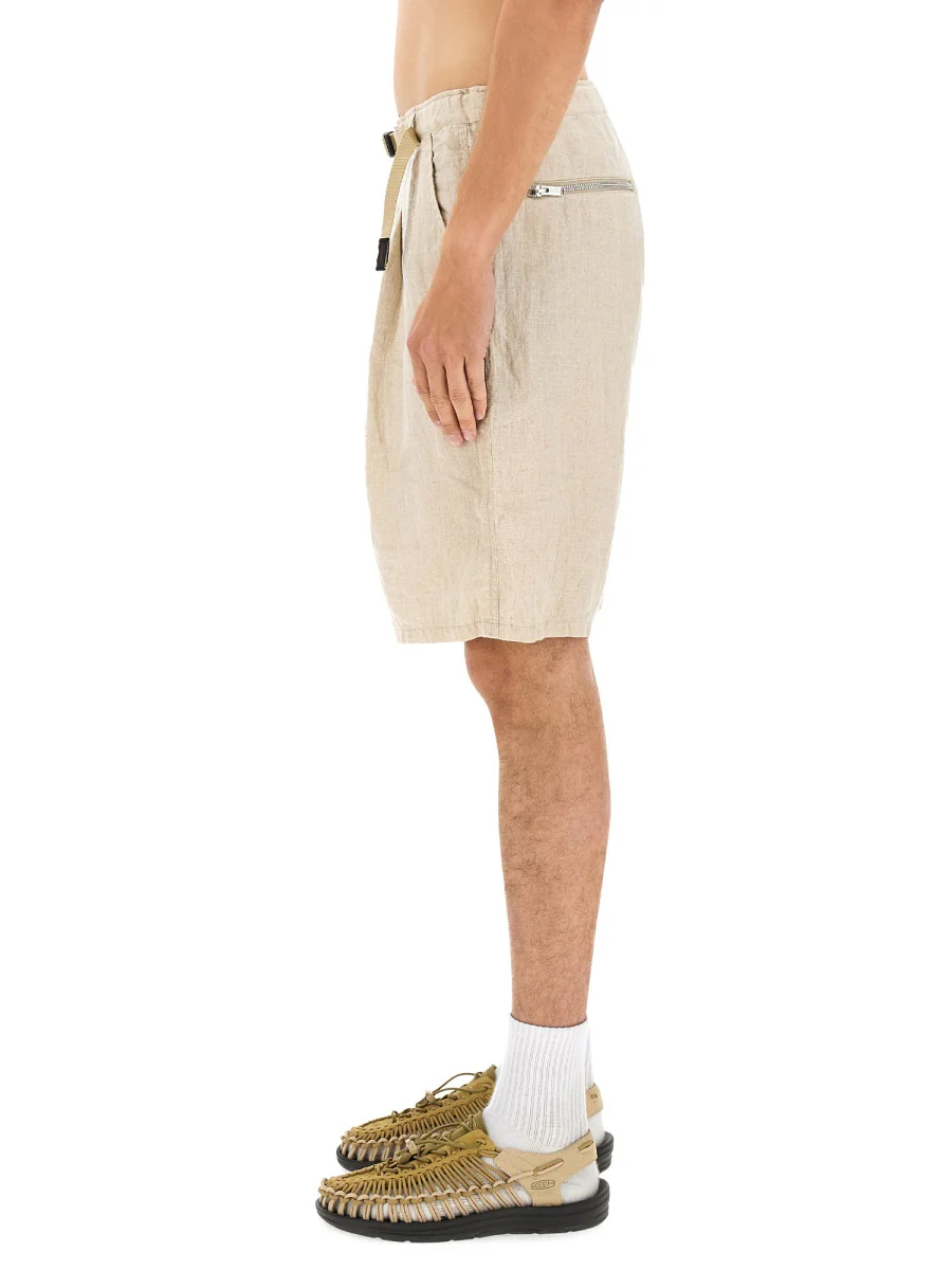 UNDERCOVER Linen Shorts - Image 4