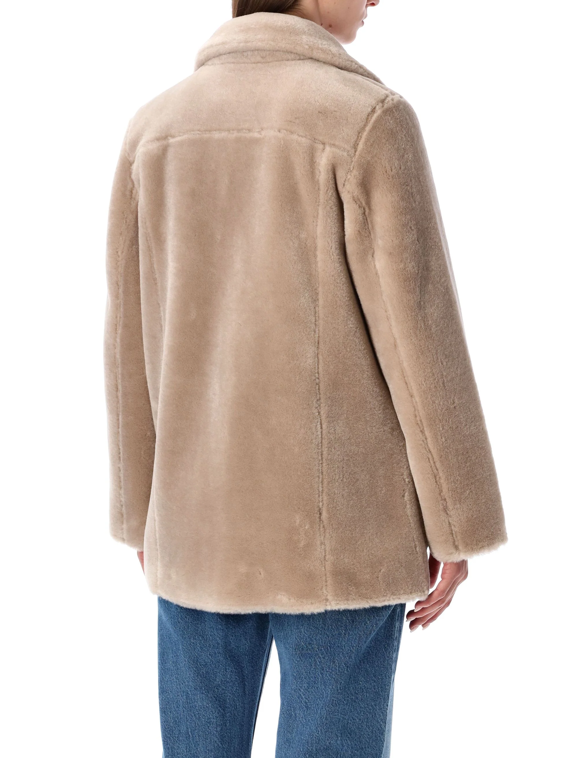 Urbancode Reversible Faux Fur Coat - Image 2