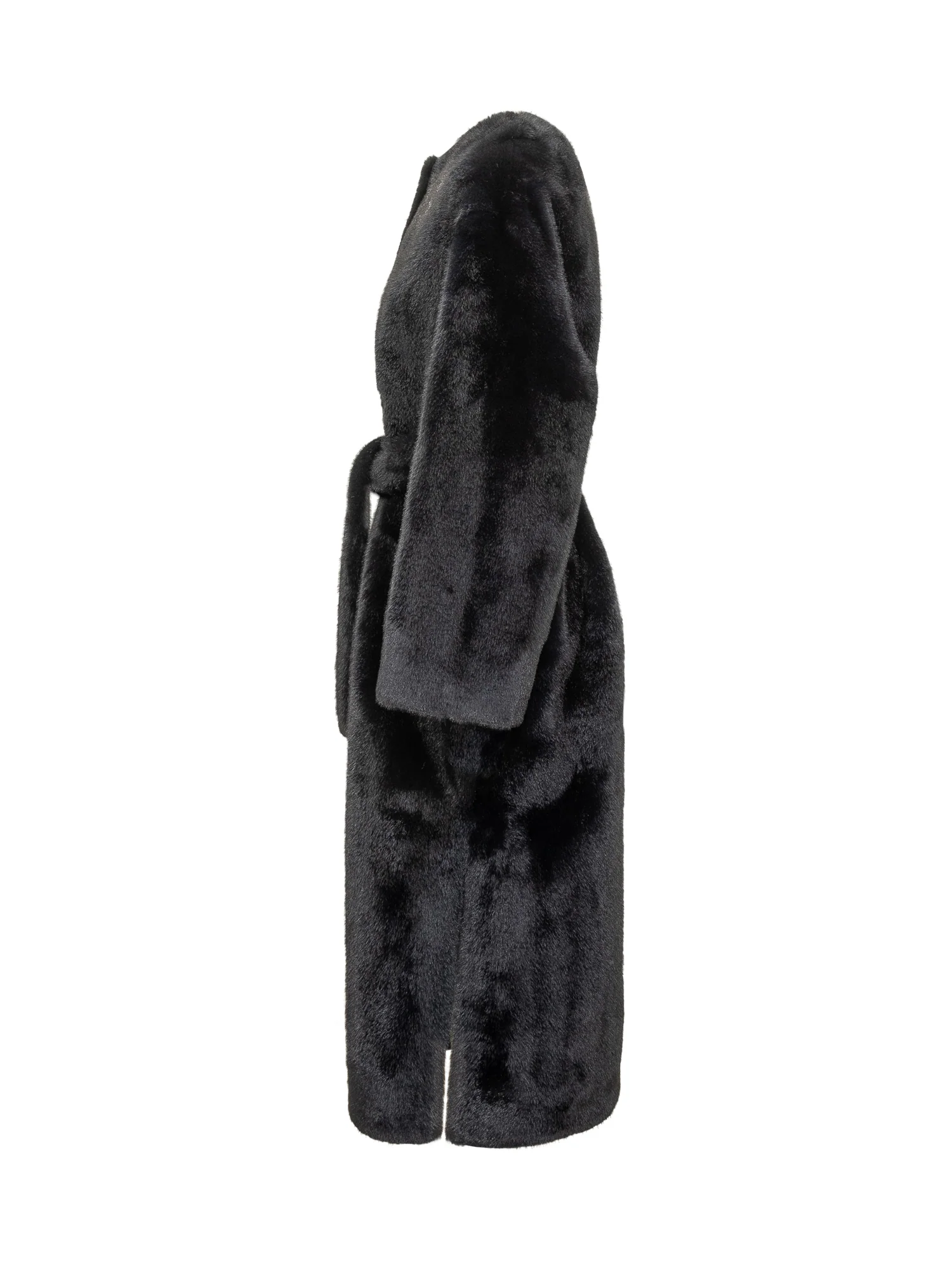 Valentini 1972 Chic Long Jacket with Belt - Image 3