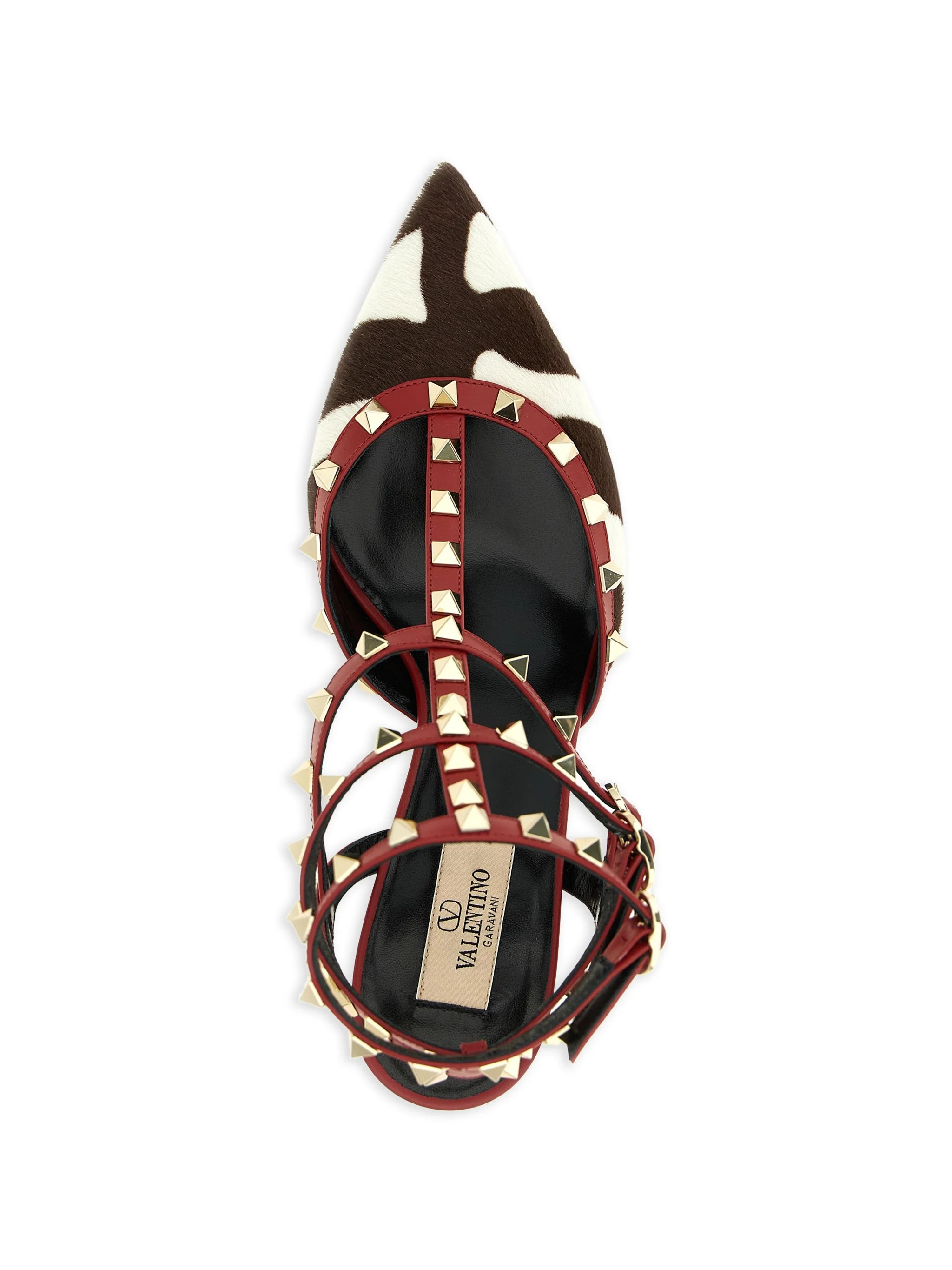 Valentino Chic Ankle Strap Pumps | Rockstud T. 65 - Image 4