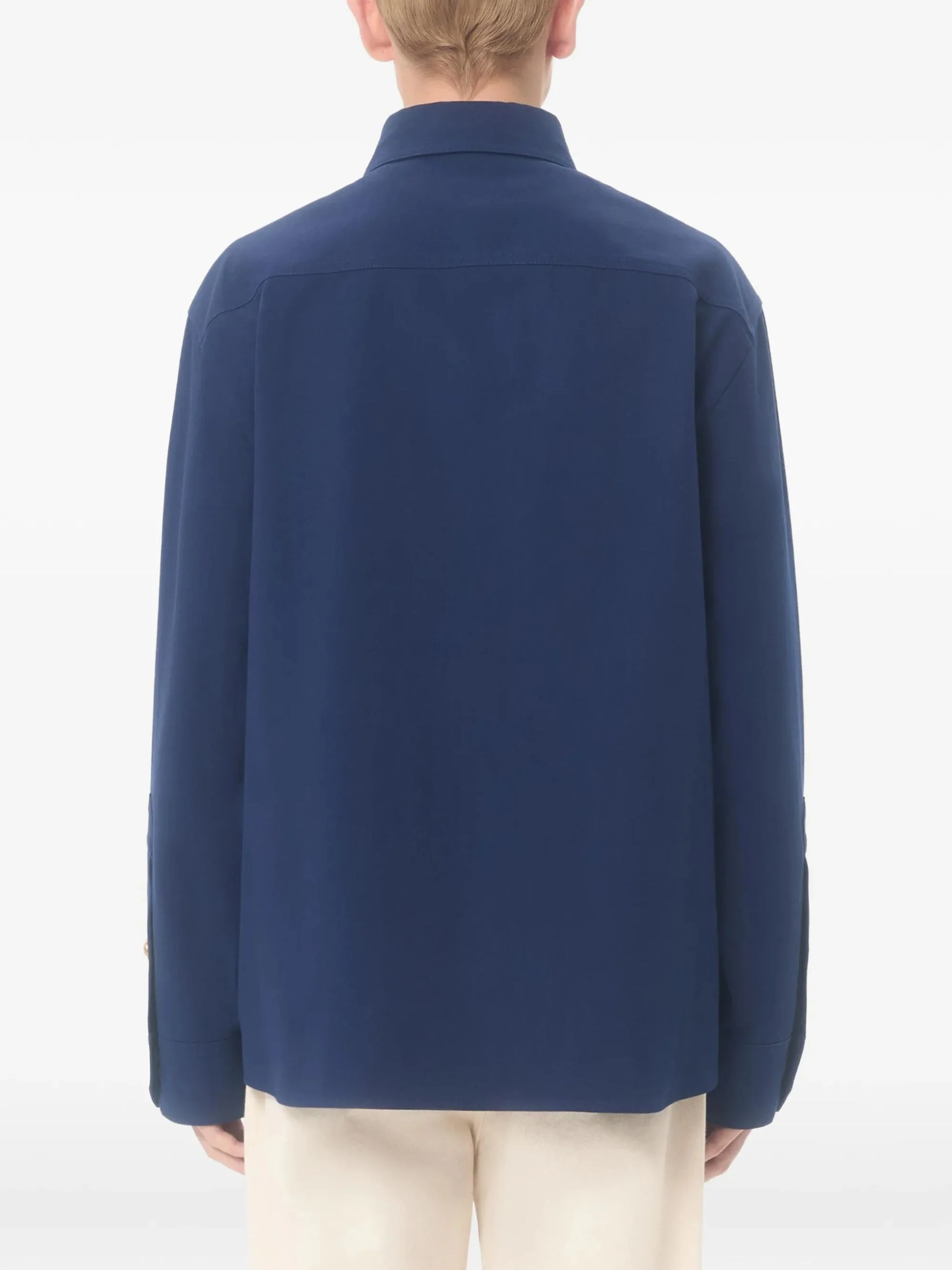Valentino Cotton T-shirt with Vgold for Man - Image 3