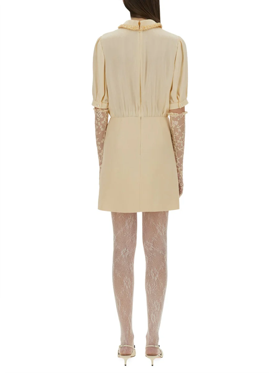 VALENTINO Crepe Couture Short Dress - Image 7