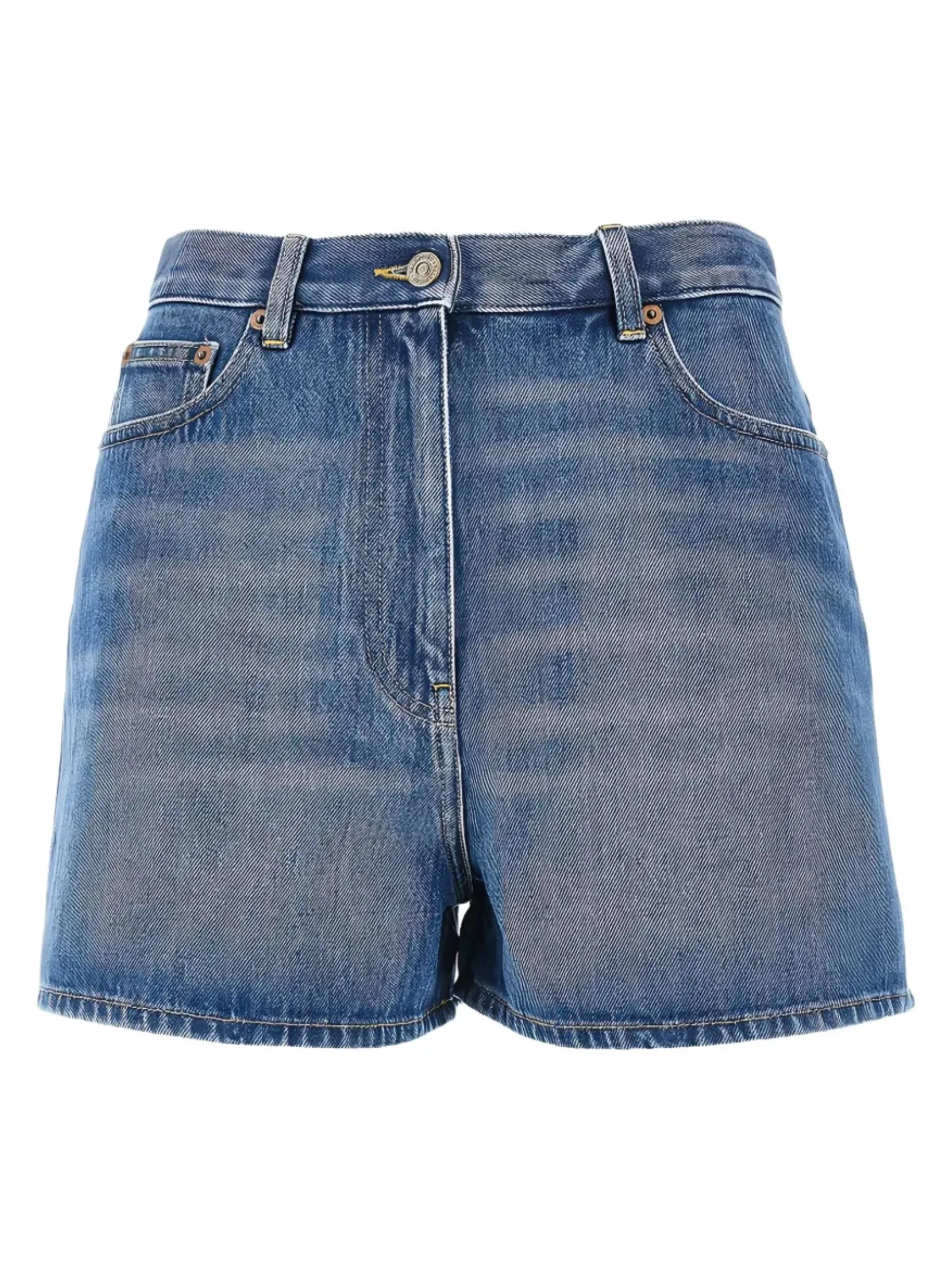 Valentino Elegant Mini Denim Shorts for Women