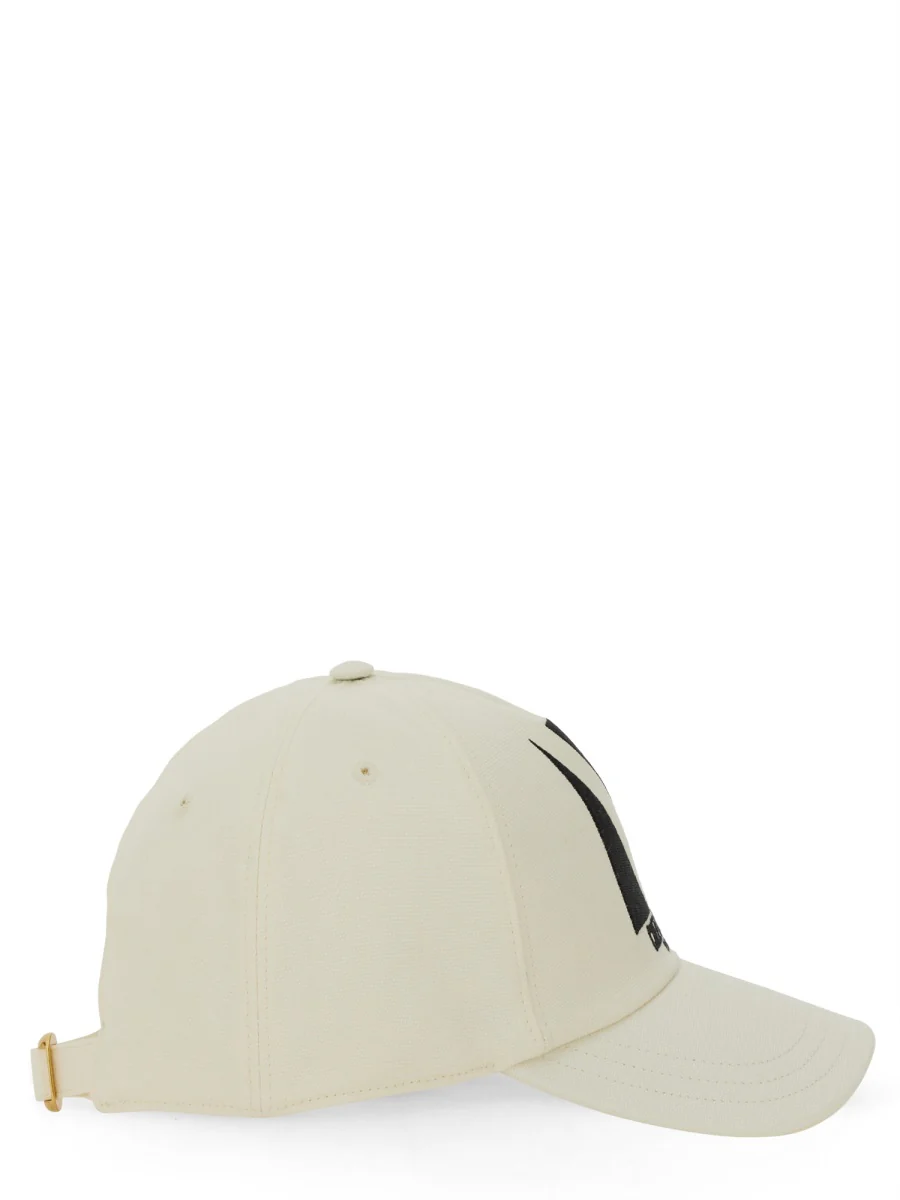 VALENTINO GARAVANI CHEZ VALENTINO COTTON BASEBALL CAP with EMBROIDERY - Image 2