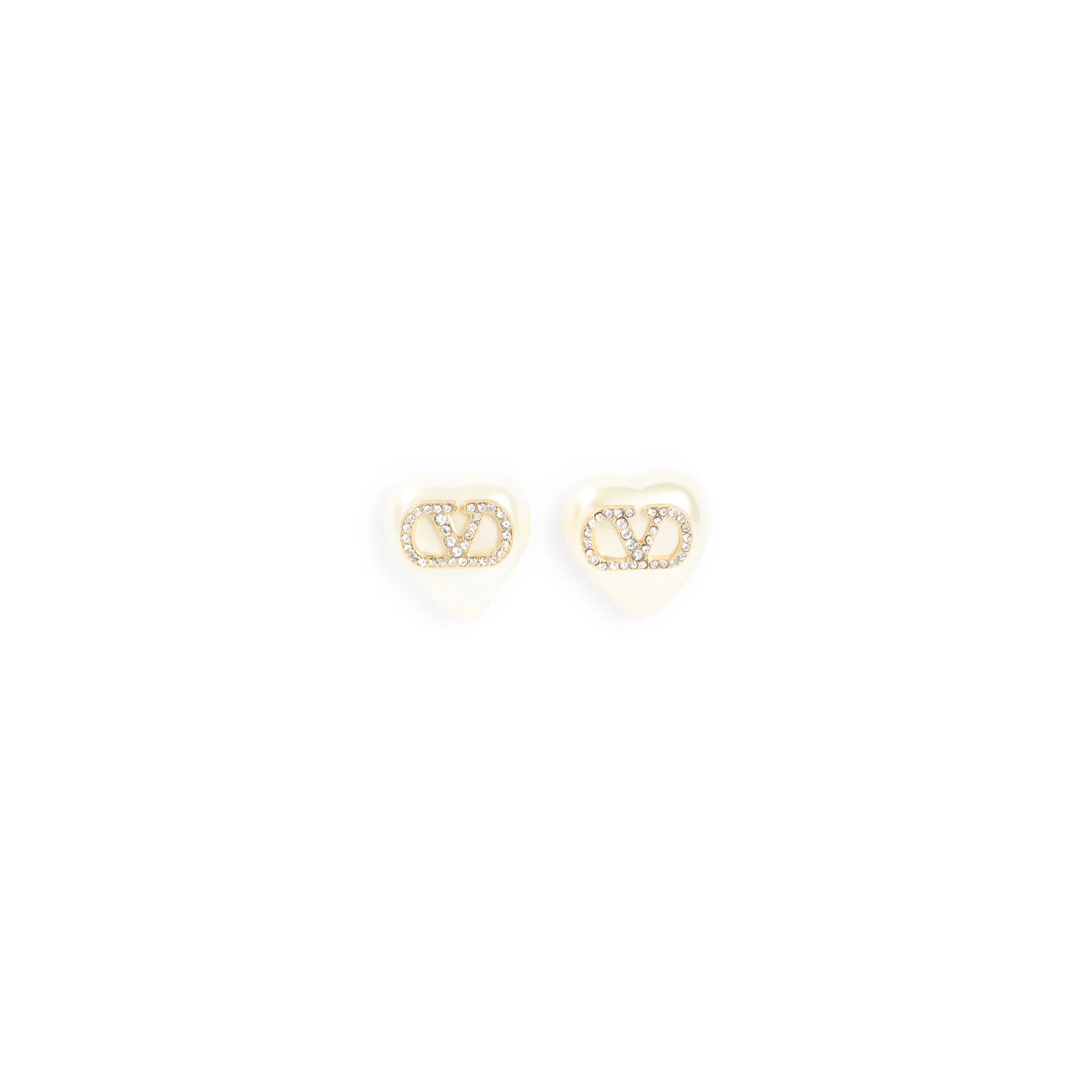 Valentino Garavani Chic Bronze Abaca Earrings - Image 2